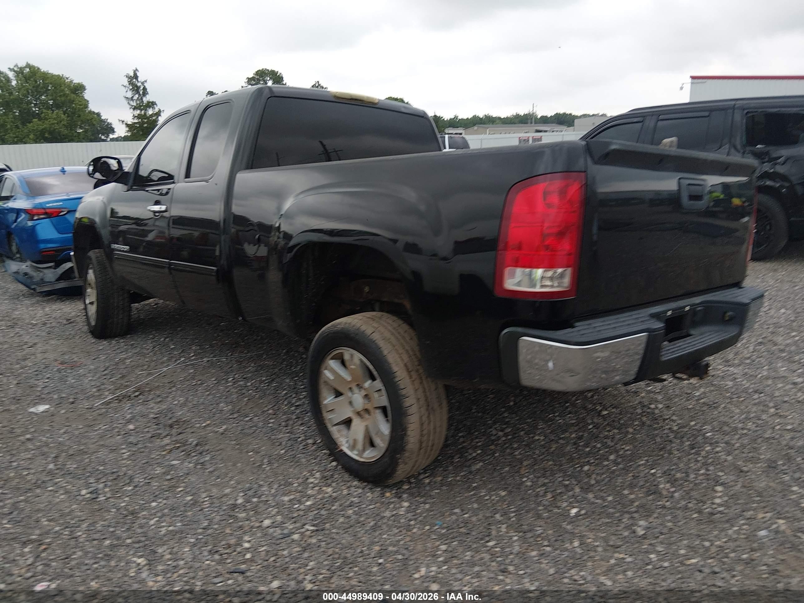 2008 Gmc Sierra 1500 Sle1 Черный vin: 2GTEC19C681310704