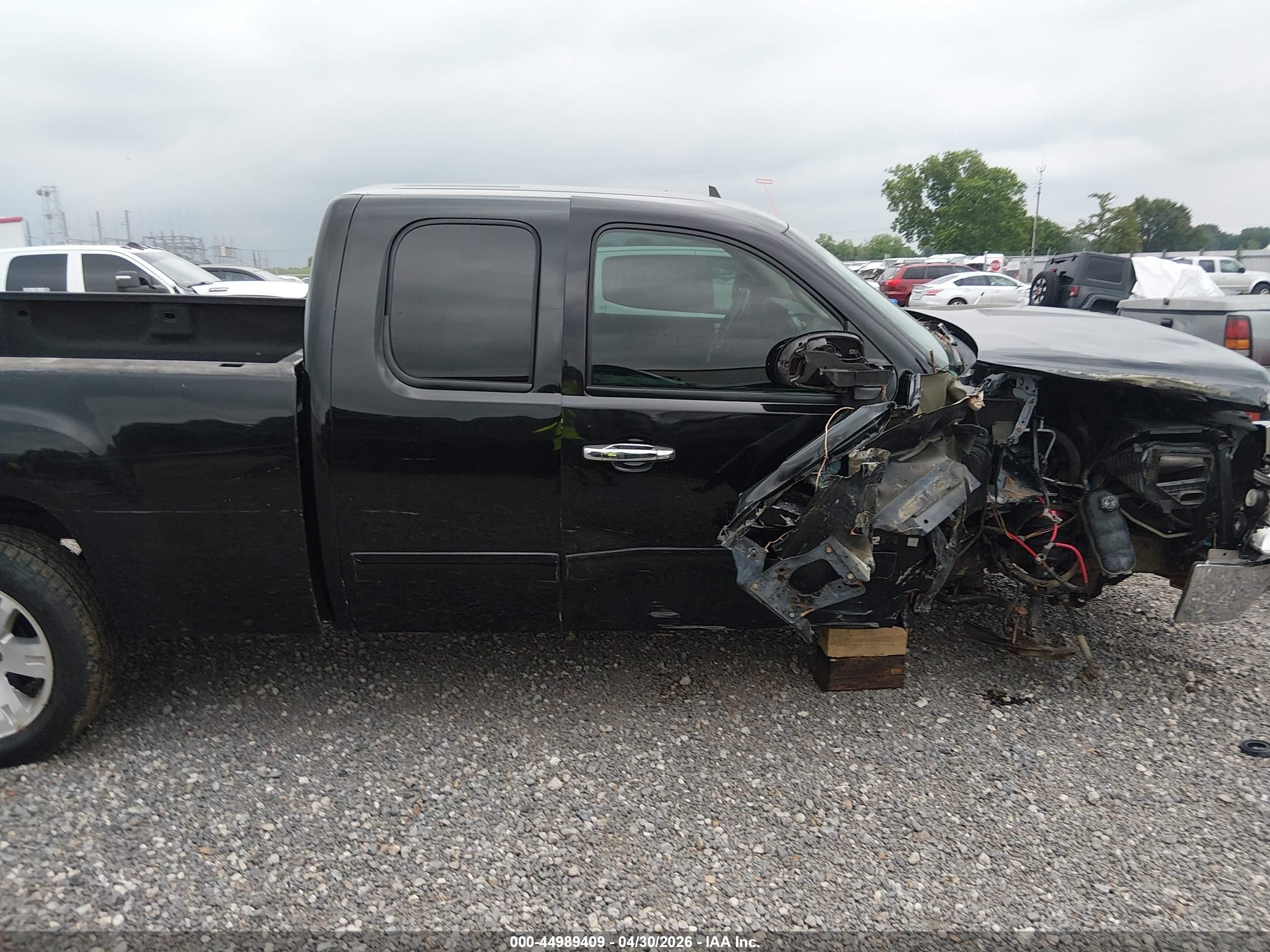 2008 Gmc Sierra 1500 Sle1 Черный vin: 2GTEC19C681310704