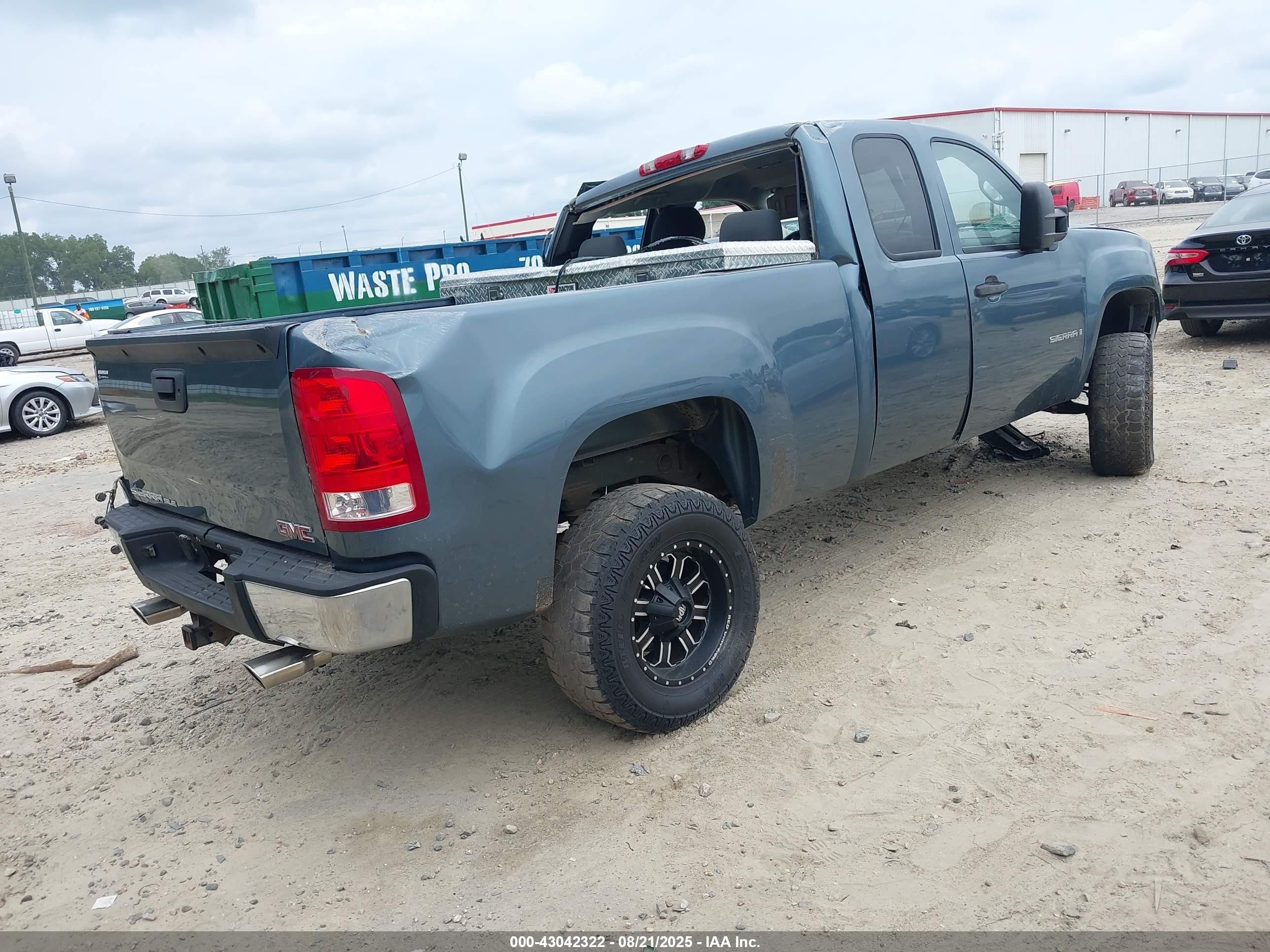 2007 Gmc Sierra 1500 Sle1 Navy vin: 2GTEC19C771591068