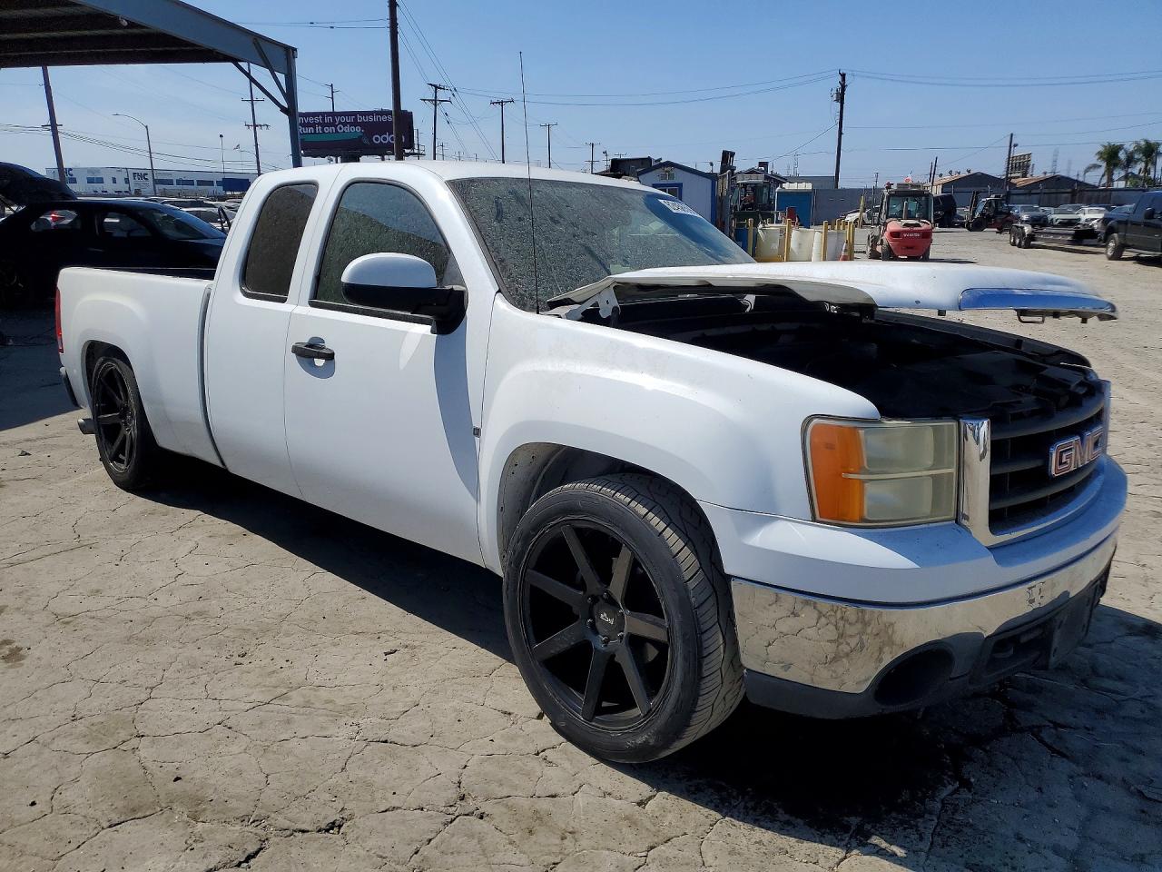 2007 Gmc New Sierra C1500 White vin: 2GTEC19C971588740