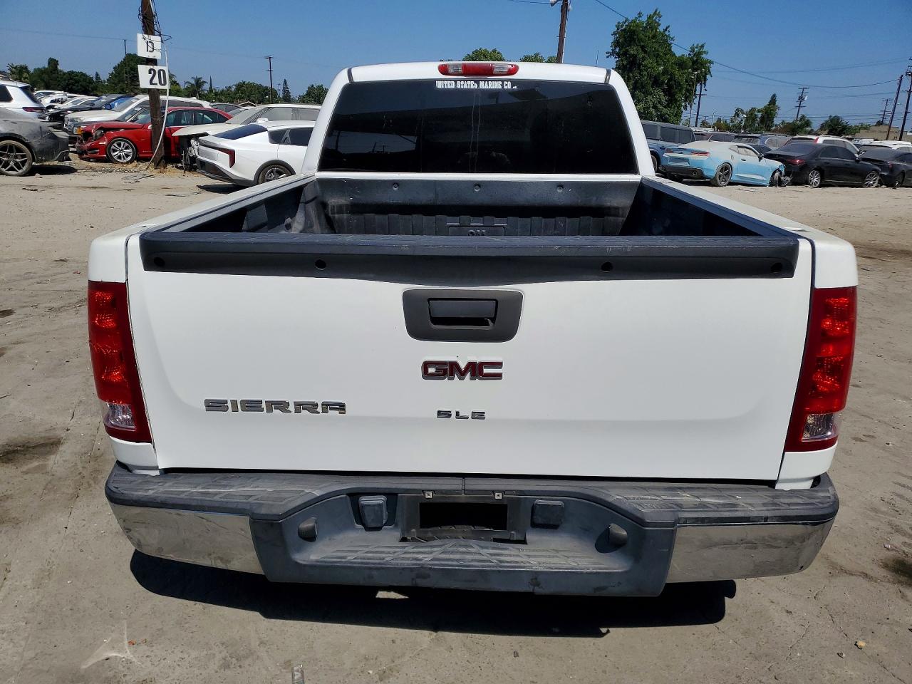 2007 Gmc New Sierra C1500 White vin: 2GTEC19C971588740