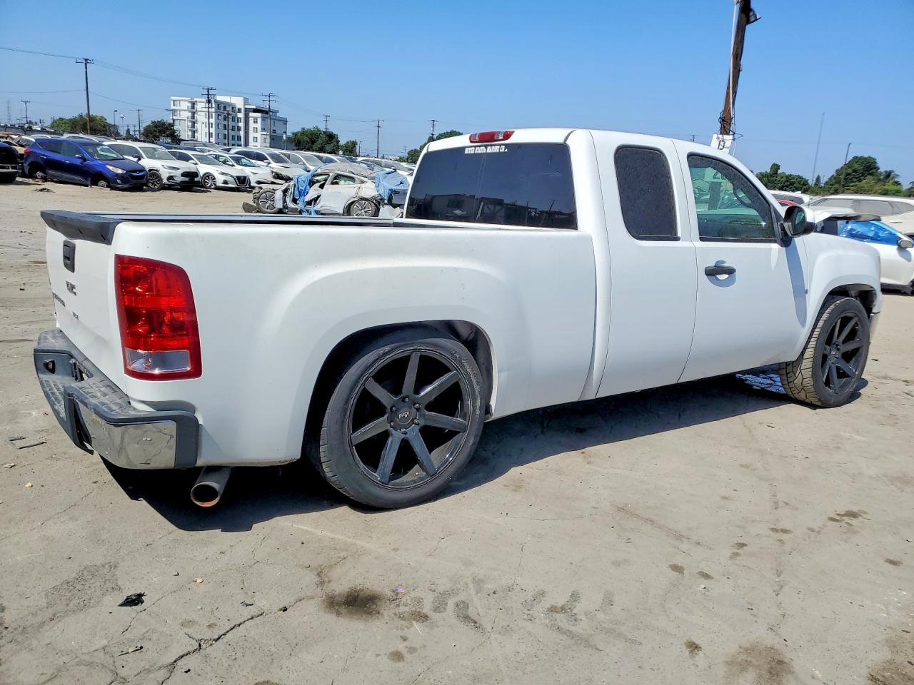 2007 Gmc New Sierra C1500 White vin: 2GTEC19C971588740