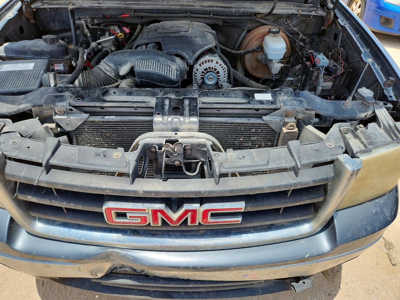 2007 Gmc New Sierra C1500 Blue vin: 2GTEC19CX71600149