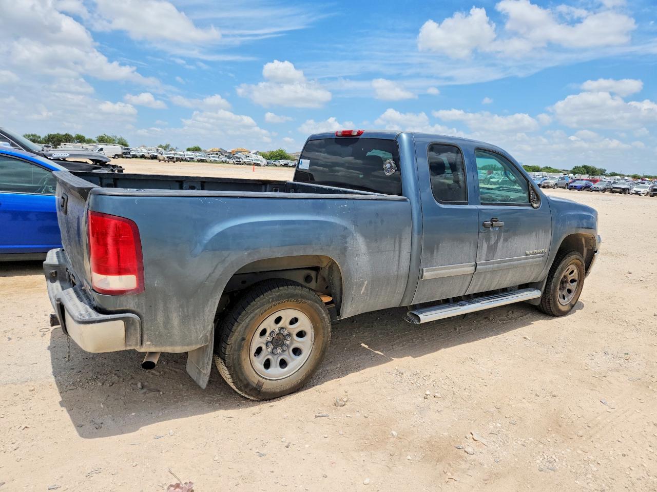 2007 Gmc New Sierra C1500 Blue vin: 2GTEC19CX71600149