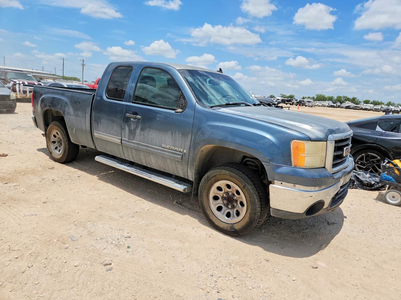 2007 Gmc New Sierra C1500 Blue vin: 2GTEC19CX71600149