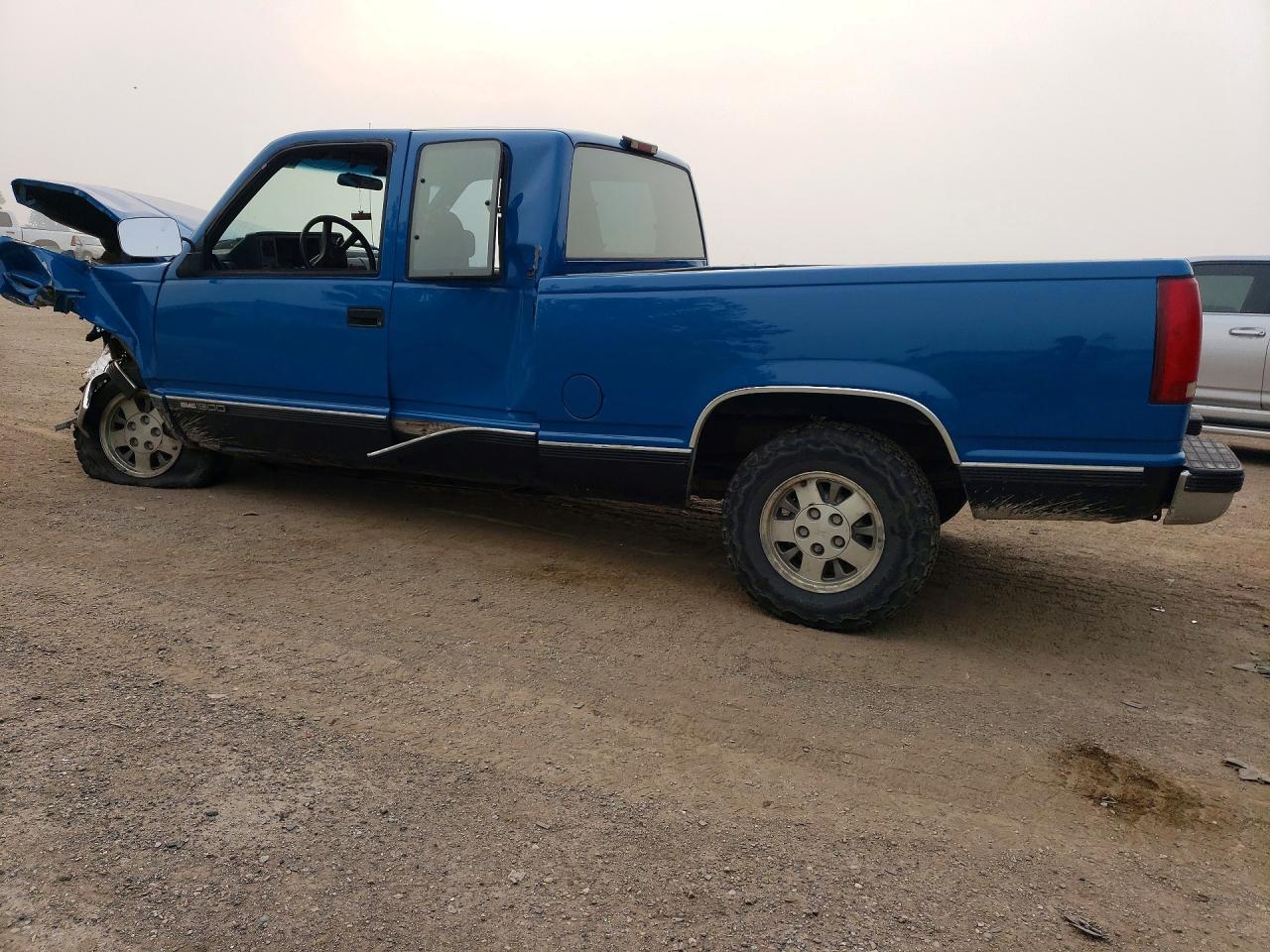 1994 Gmc Sierra C1500 Blue vin: 2GTEC19H2R1519421