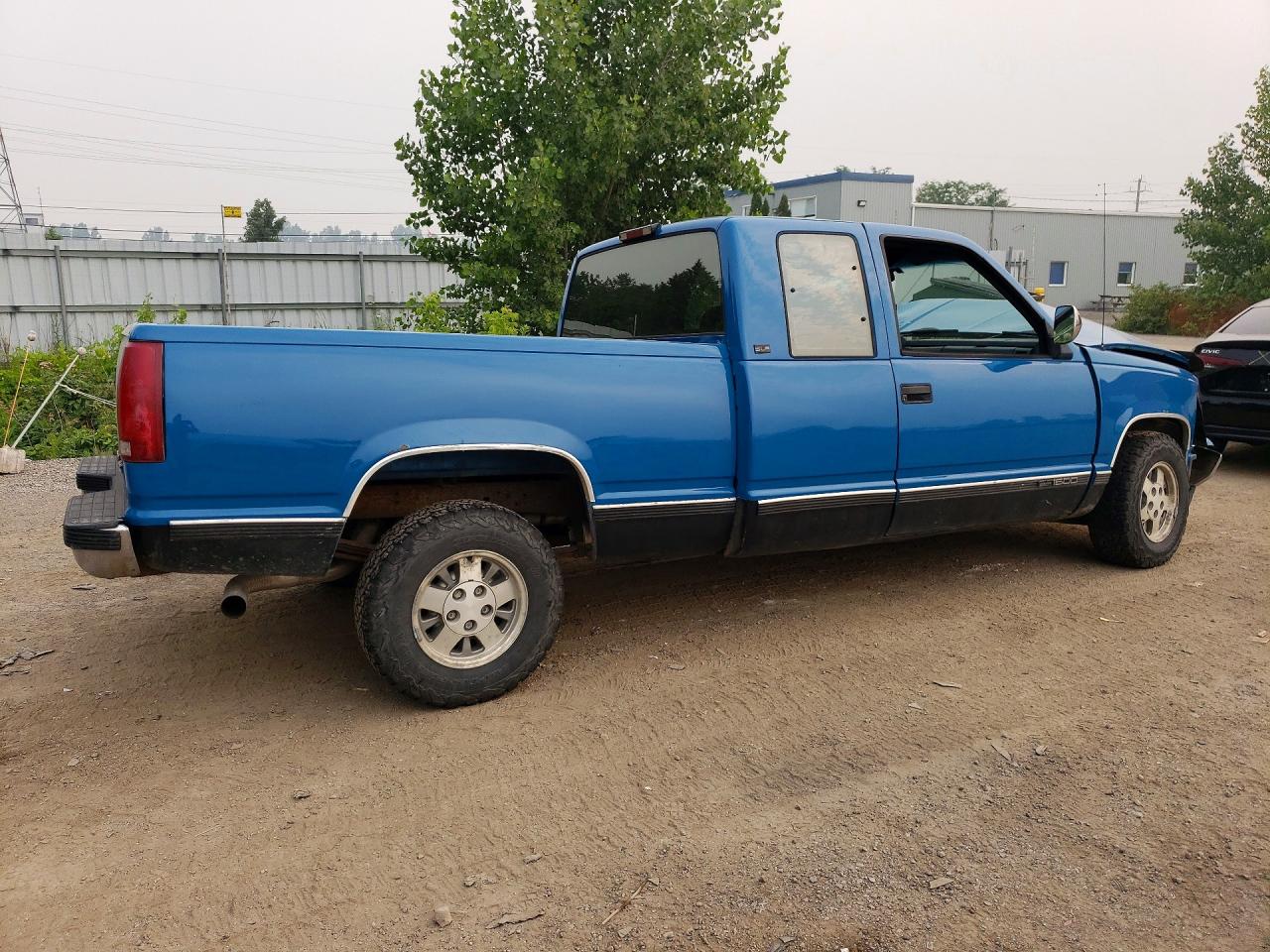 1994 Gmc Sierra C1500 Blue vin: 2GTEC19H2R1519421