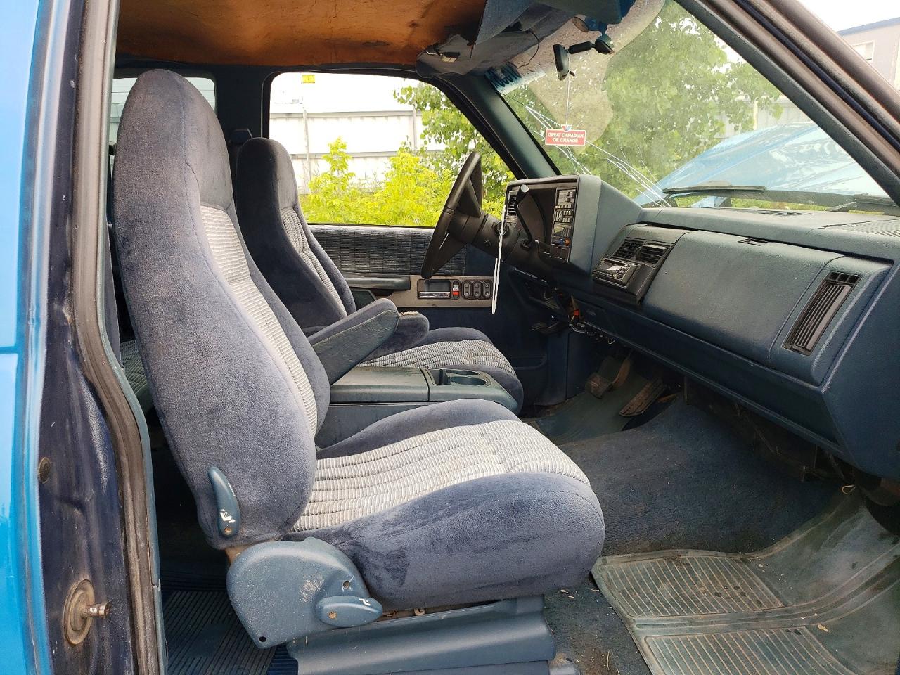 1994 Gmc Sierra C1500 Blue vin: 2GTEC19H2R1519421