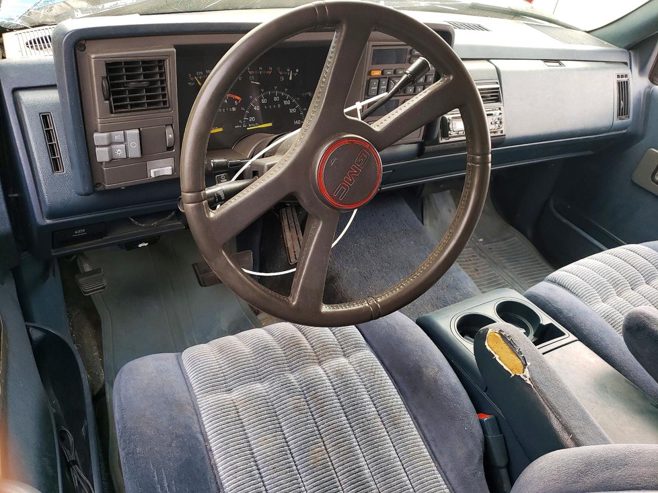 1994 Gmc Sierra C1500 Blue vin: 2GTEC19H2R1519421