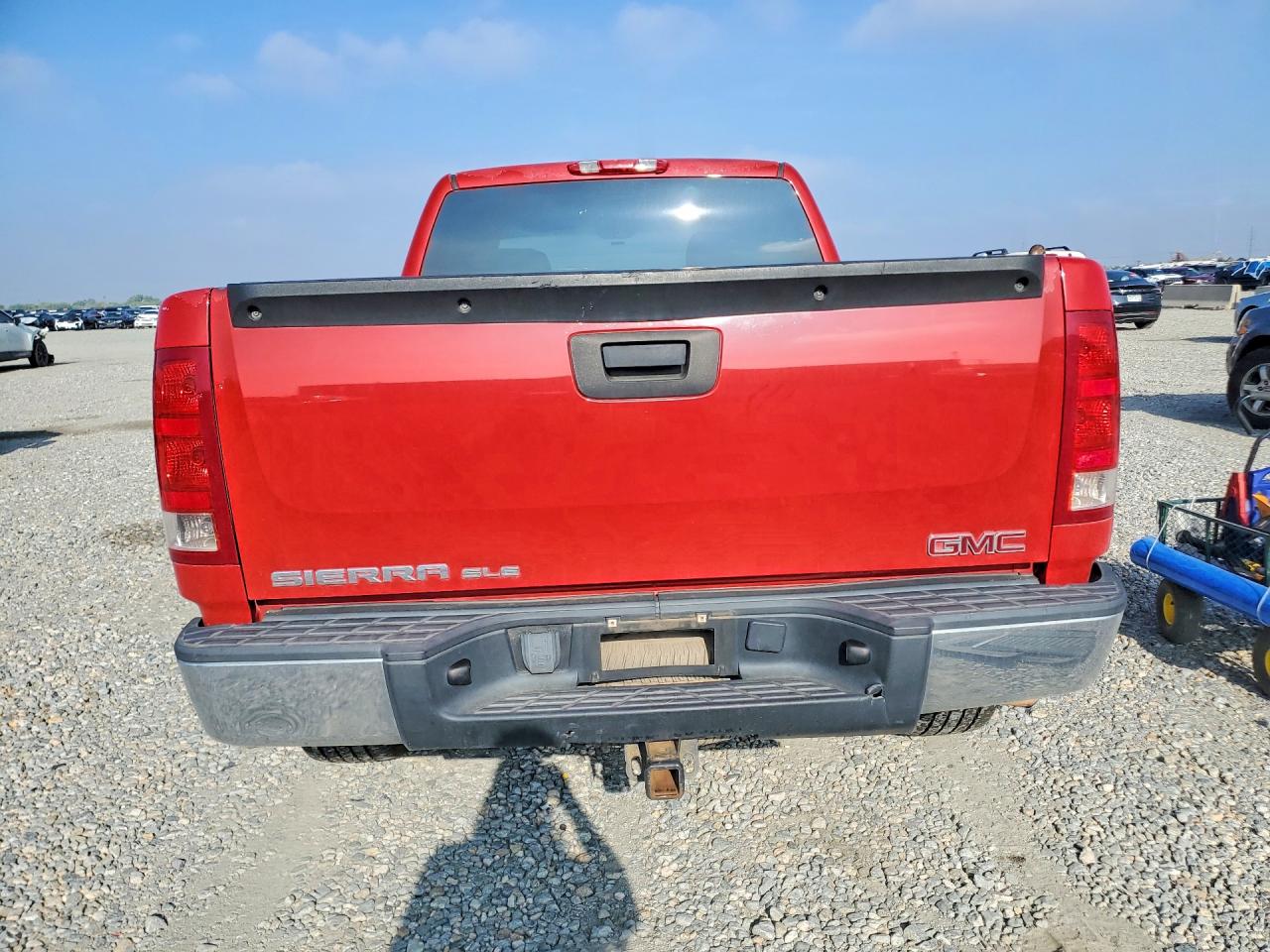 2008 Gmc Sierra C1500 Red vin: 2GTEC19J281291857