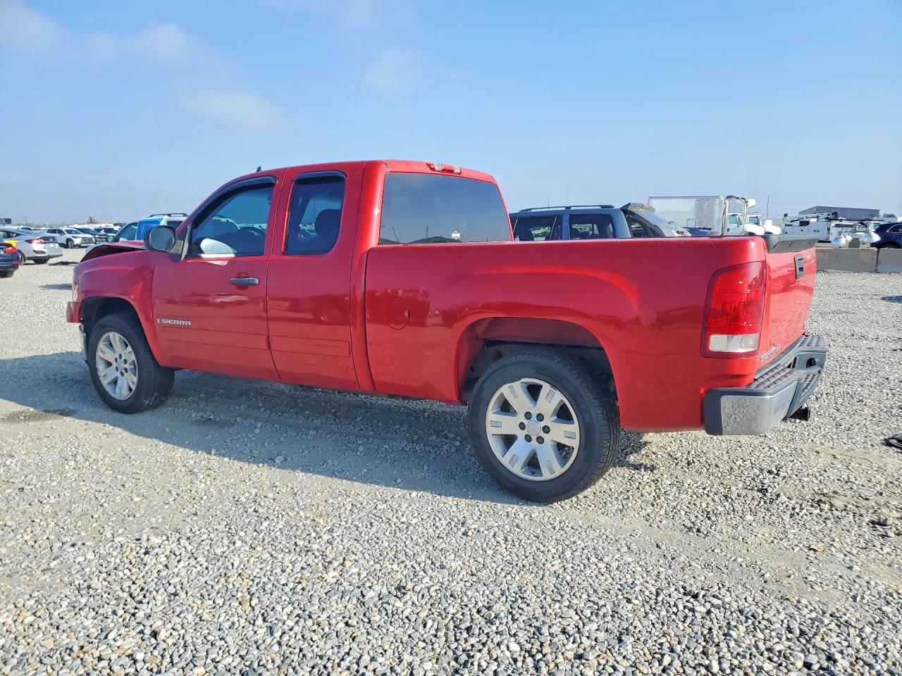 2008 Gmc Sierra C1500 Red vin: 2GTEC19J281291857