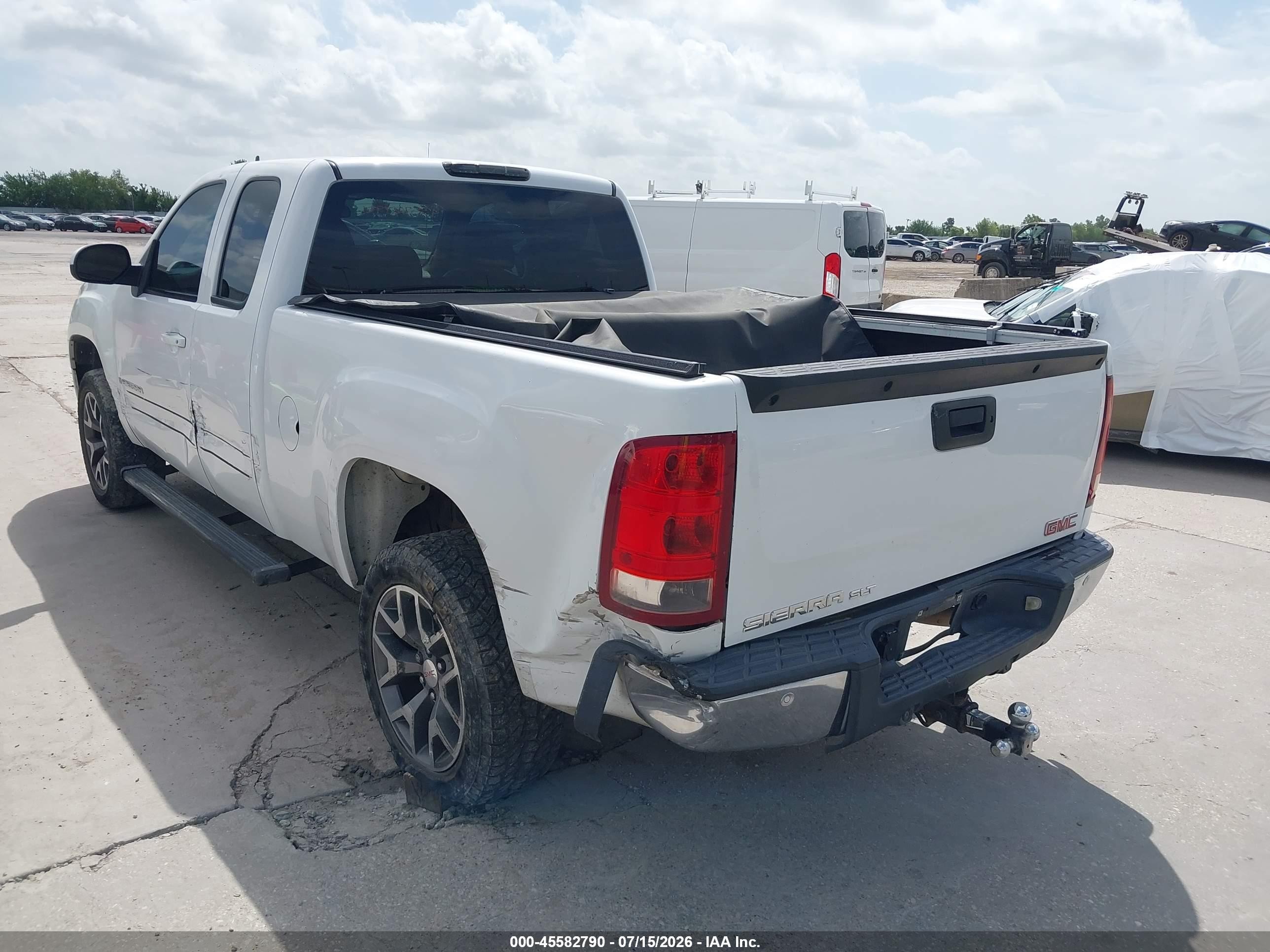 2008 Gmc Sierra 1500 Slt White vin: 2GTEC19J381243431