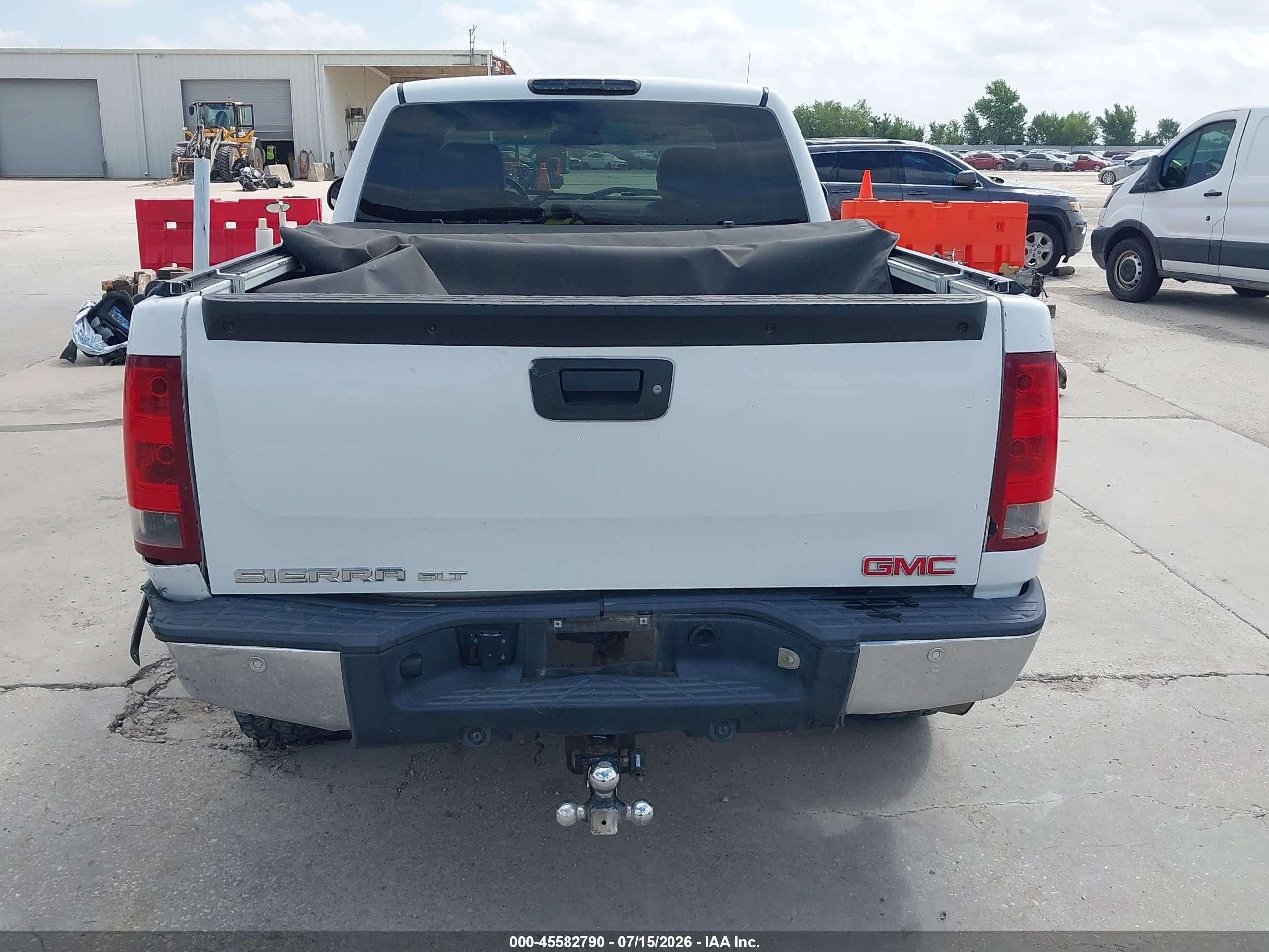 2008 Gmc Sierra 1500 Slt White vin: 2GTEC19J381243431