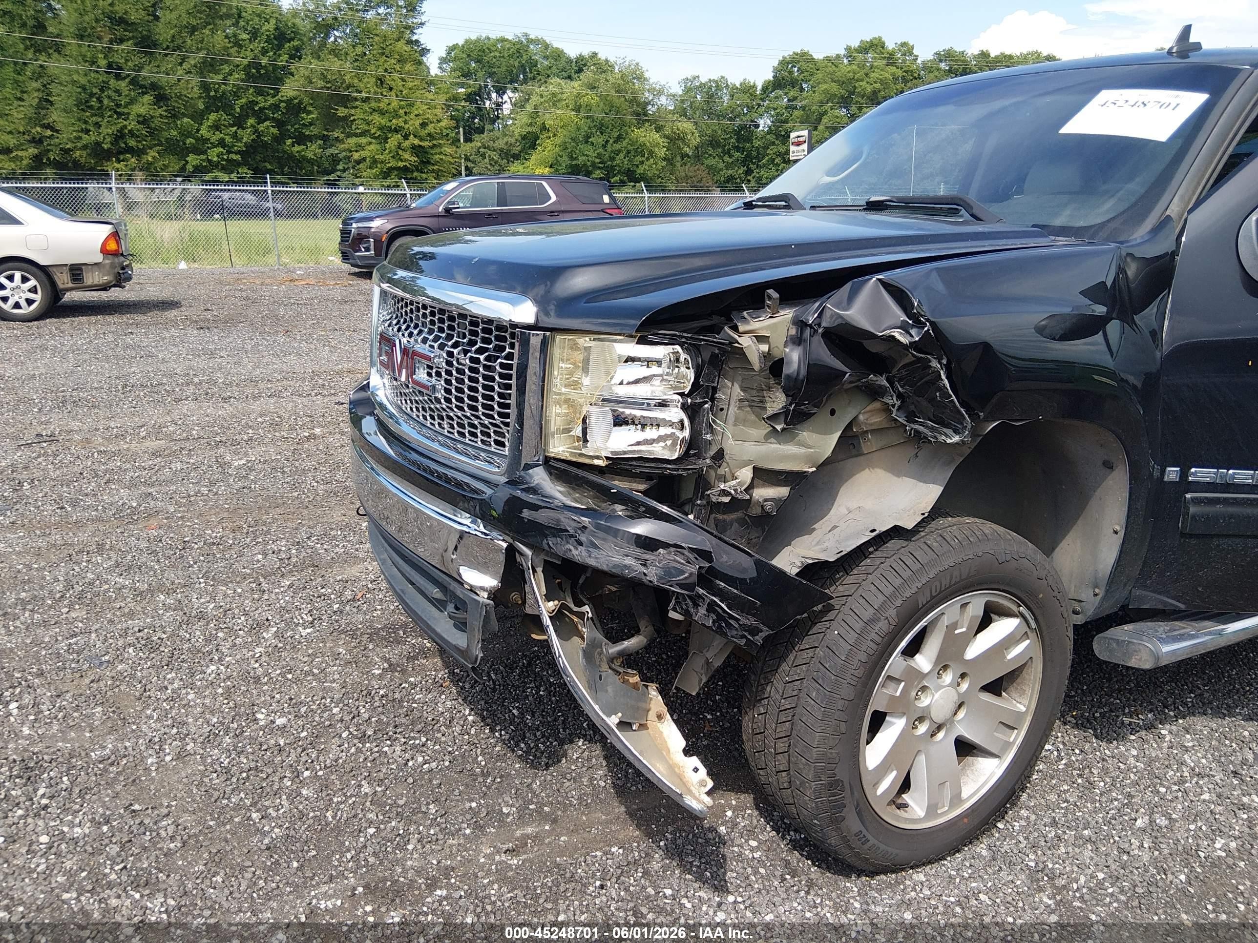 2007 Gmc Sierra 1500 Sle2 Black vin: 2GTEC19J471590524