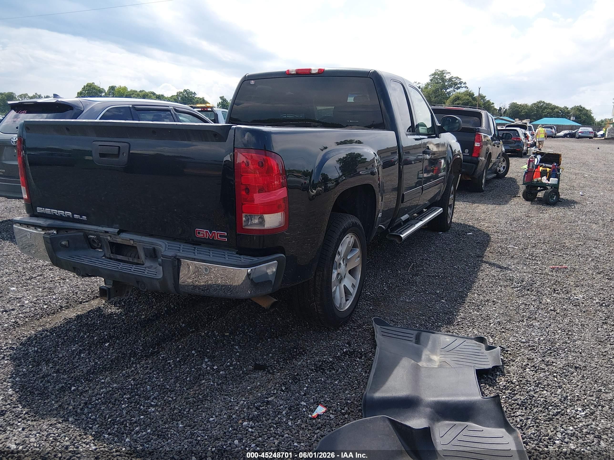 2007 Gmc Sierra 1500 Sle2 Black vin: 2GTEC19J471590524