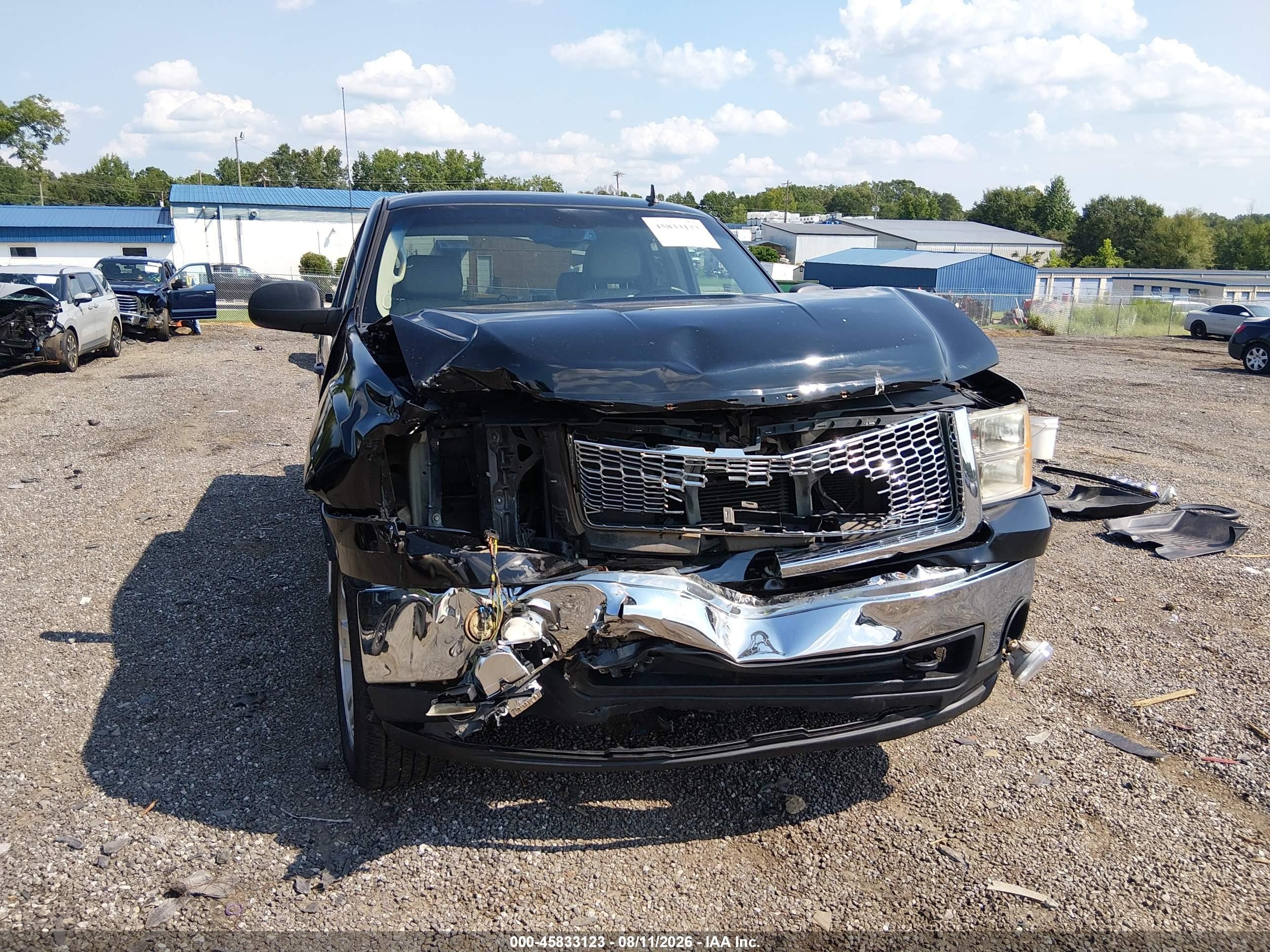 2007 Gmc Sierra 1500 Sle2 Черный vin: 2GTEC19J471590524