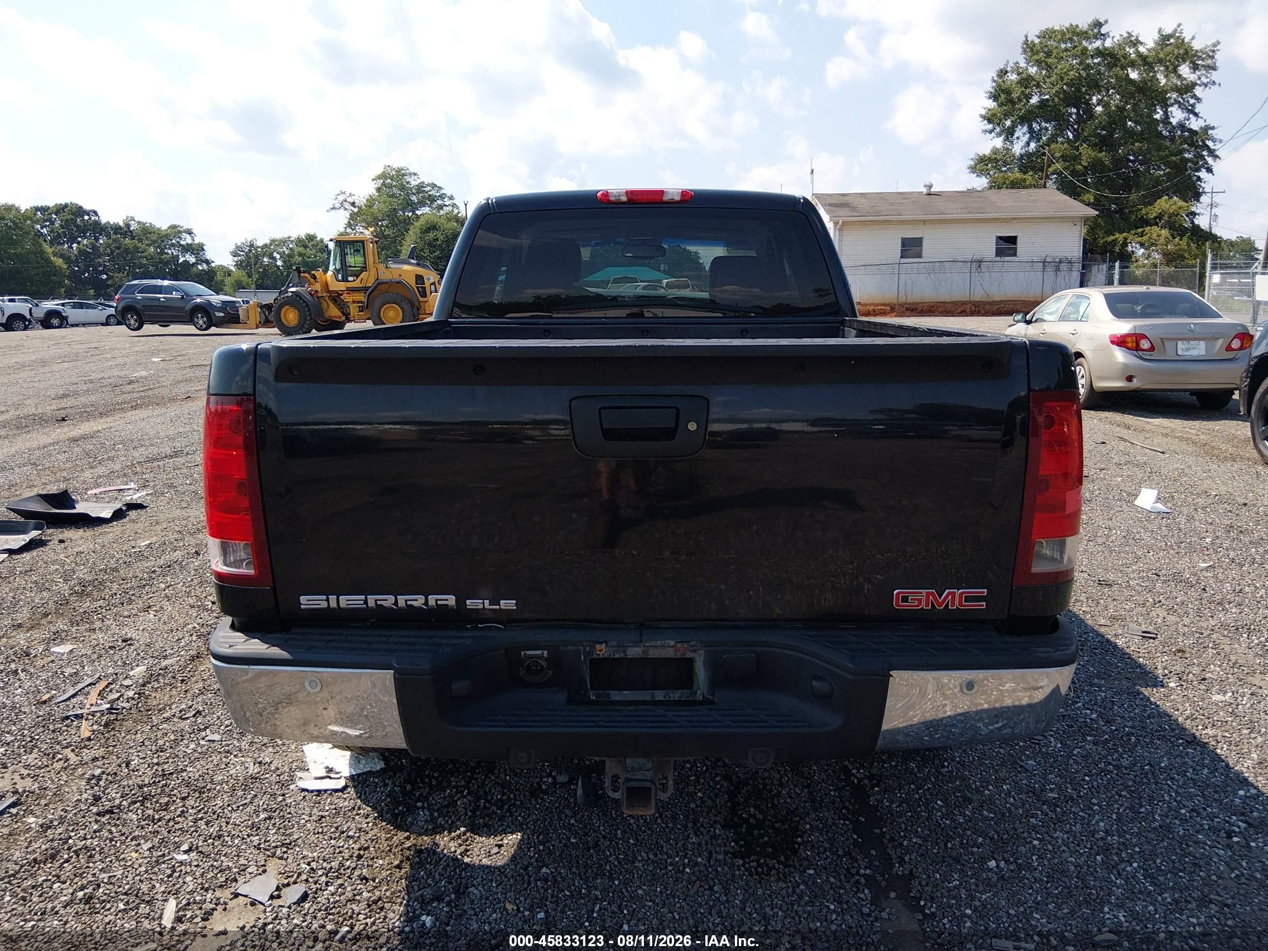2007 Gmc Sierra 1500 Sle2 Черный vin: 2GTEC19J471590524