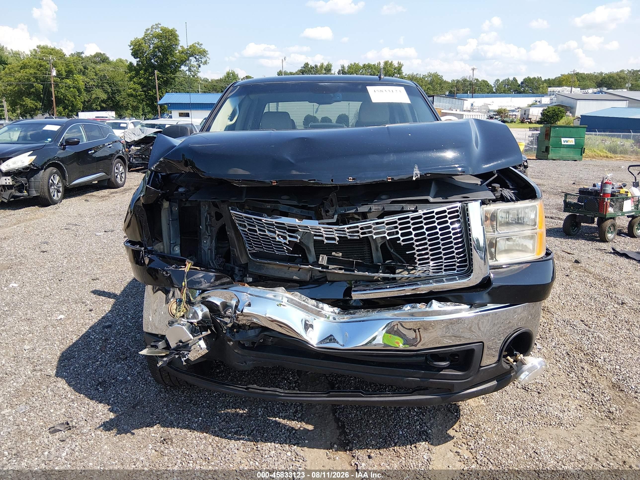 2007 Gmc Sierra 1500 Sle2 Черный vin: 2GTEC19J471590524