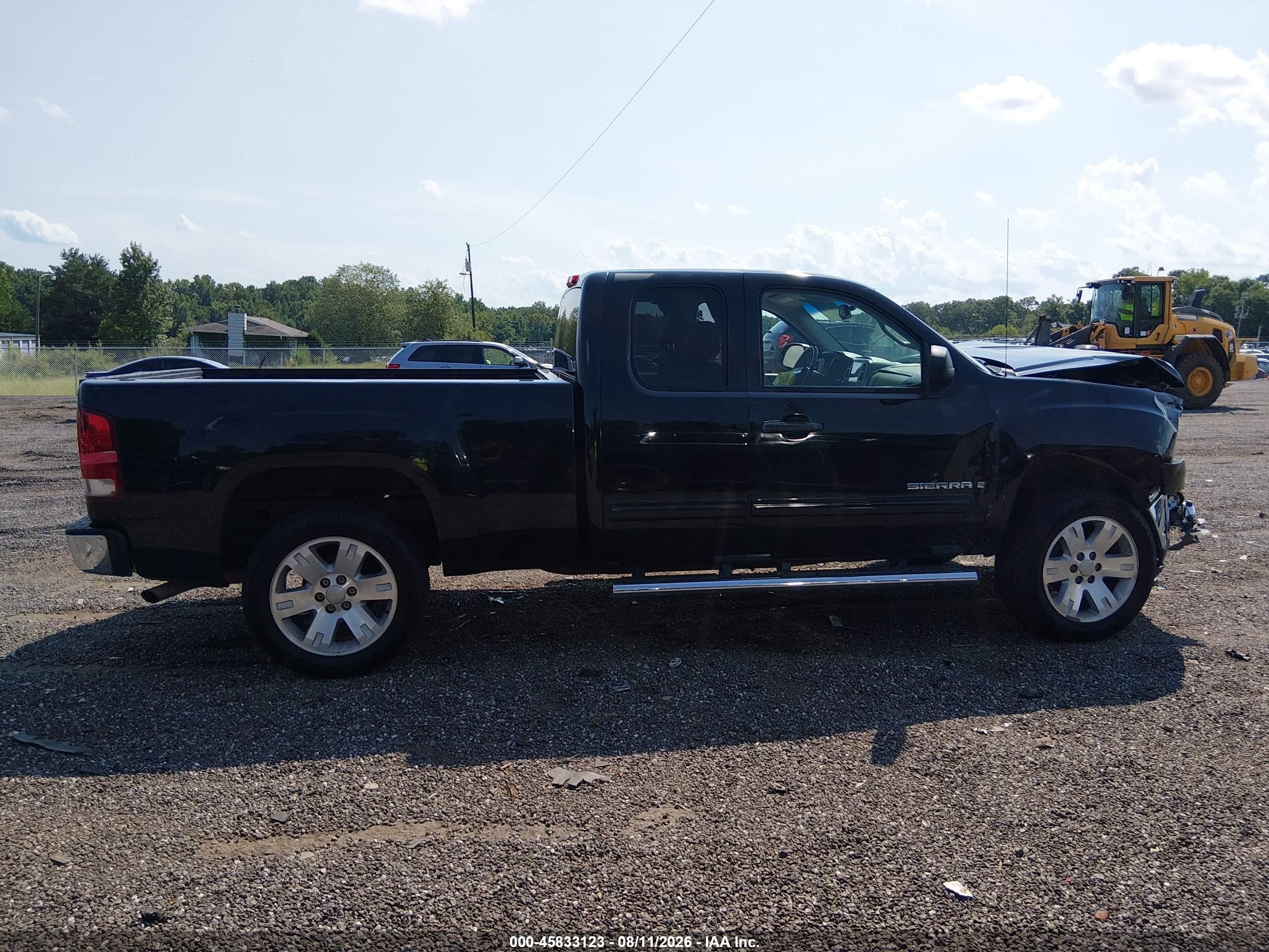 2007 Gmc Sierra 1500 Sle2 Черный vin: 2GTEC19J471590524