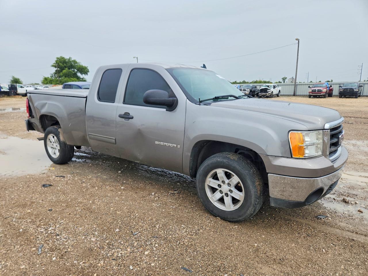 2008 Gmc Sierra C1500 Gray vin: 2GTEC19J581223164