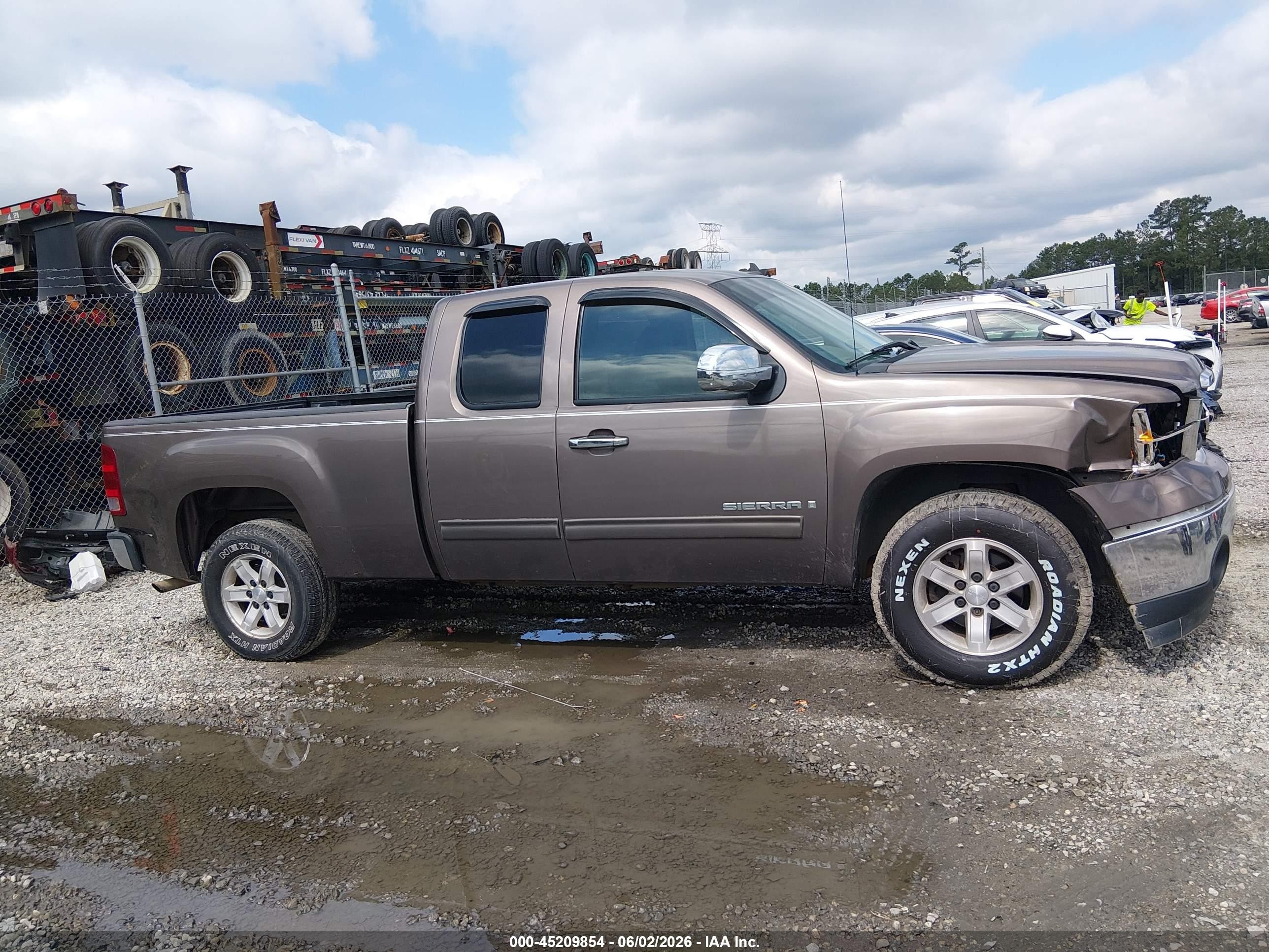 2008 Gmc Sierra 1500 Sle1 Gray vin: 2GTEC19J681125423