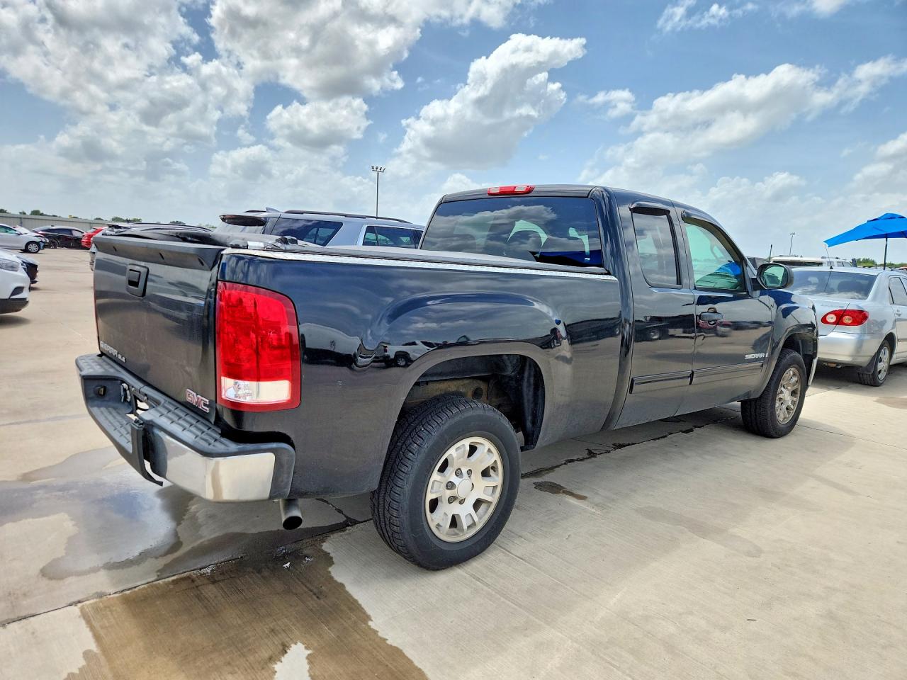 2007 Gmc New Sierra C1500 Black vin: 2GTEC19J771725351