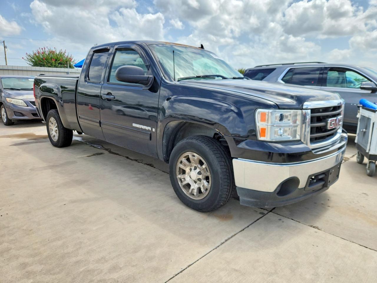 2007 Gmc New Sierra C1500 Black vin: 2GTEC19J771725351