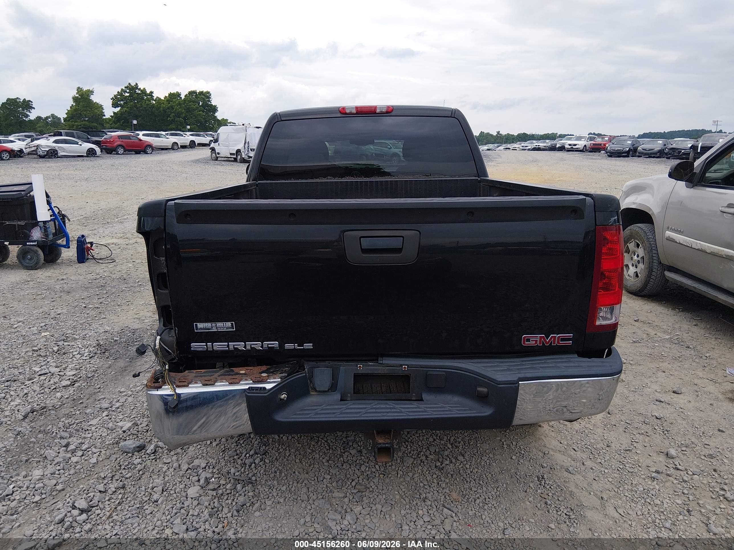 2007 Gmc Sierra 1500 Sle1 Black vin: 2GTEC19J871724791