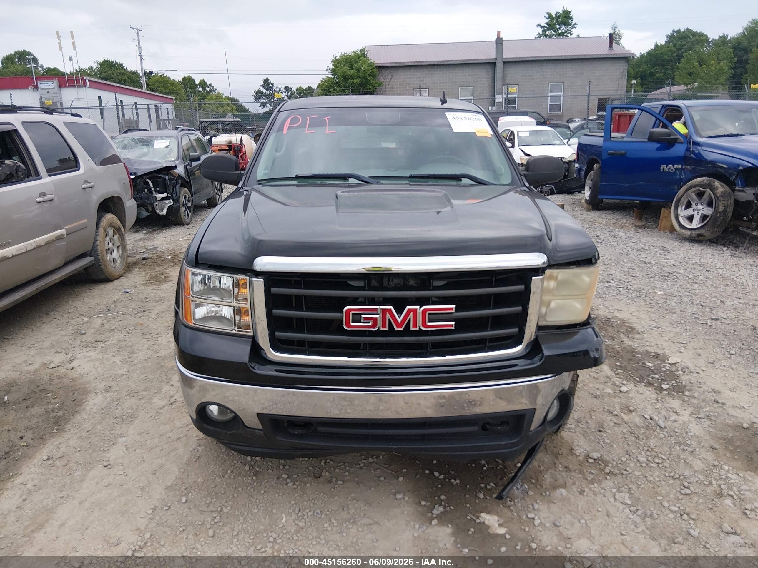 2007 Gmc Sierra 1500 Sle1 Black vin: 2GTEC19J871724791