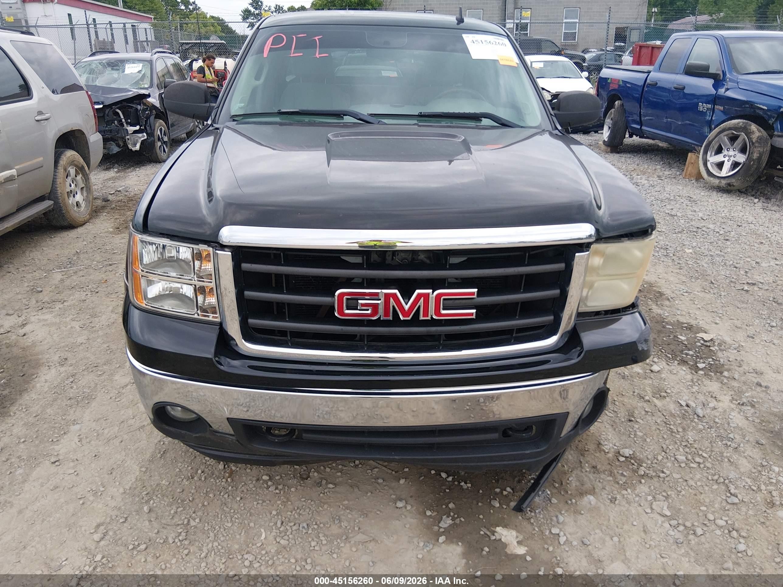 2007 Gmc Sierra 1500 Sle1 Black vin: 2GTEC19J871724791