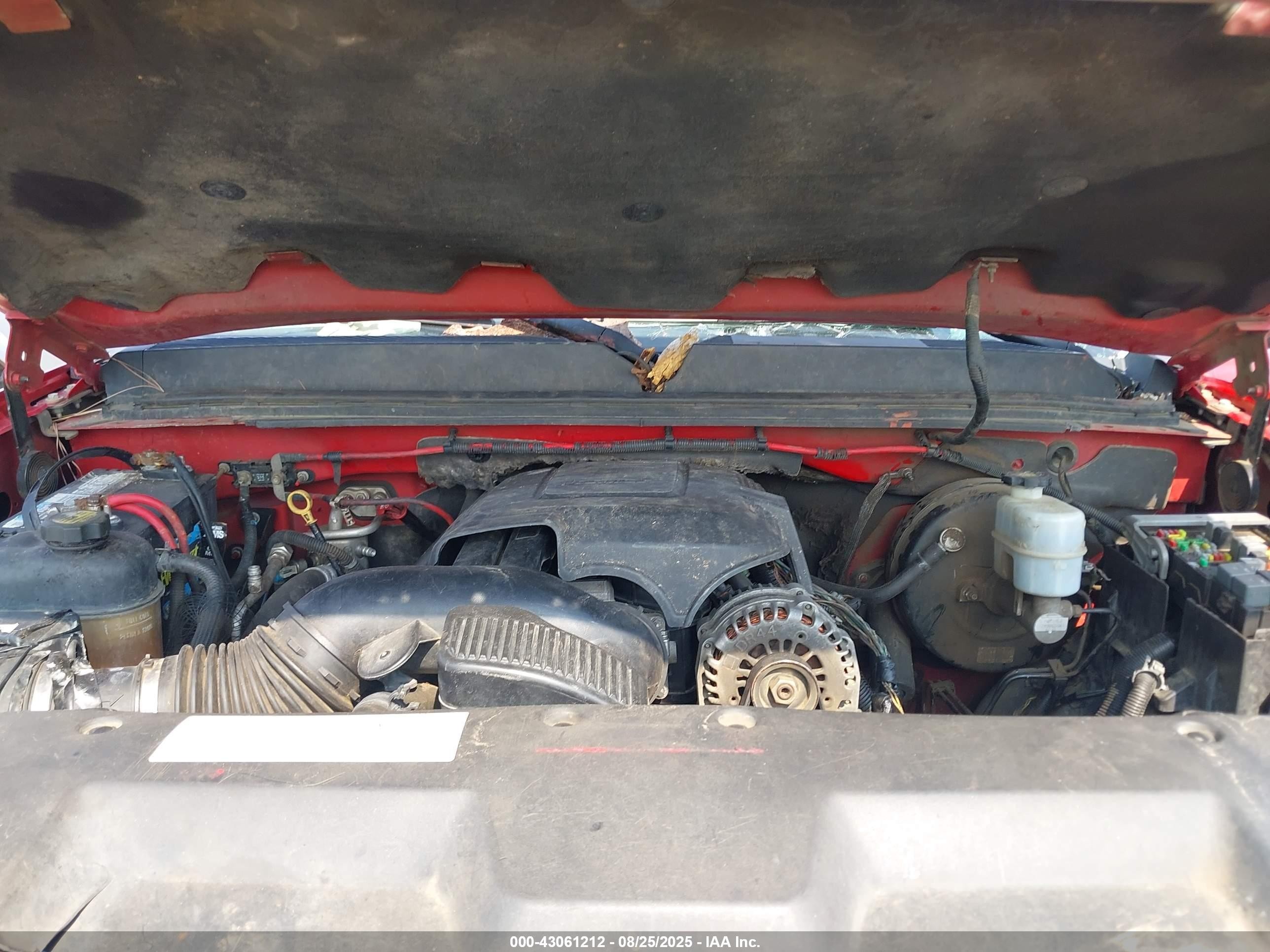 2007 Gmc Sierra 1500 Sle1 Red vin: 2GTEC19J971628670