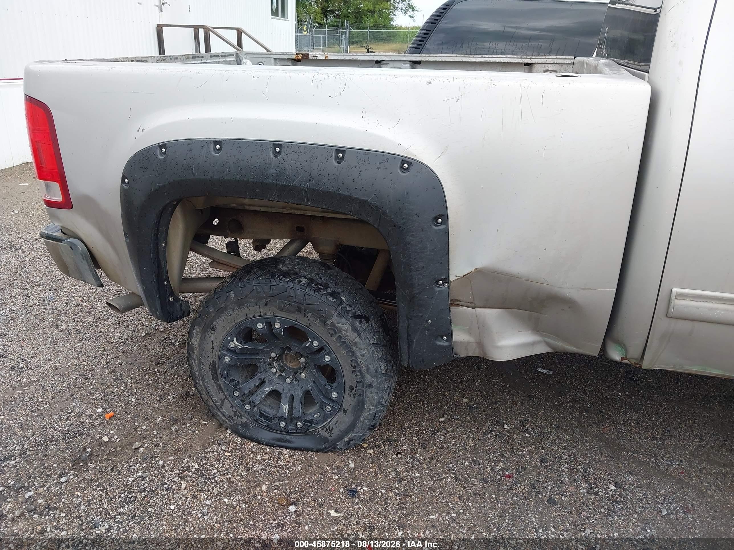 2007 Gmc Sierra 1500 Sle1 Gray vin: 2GTEC19J971664505