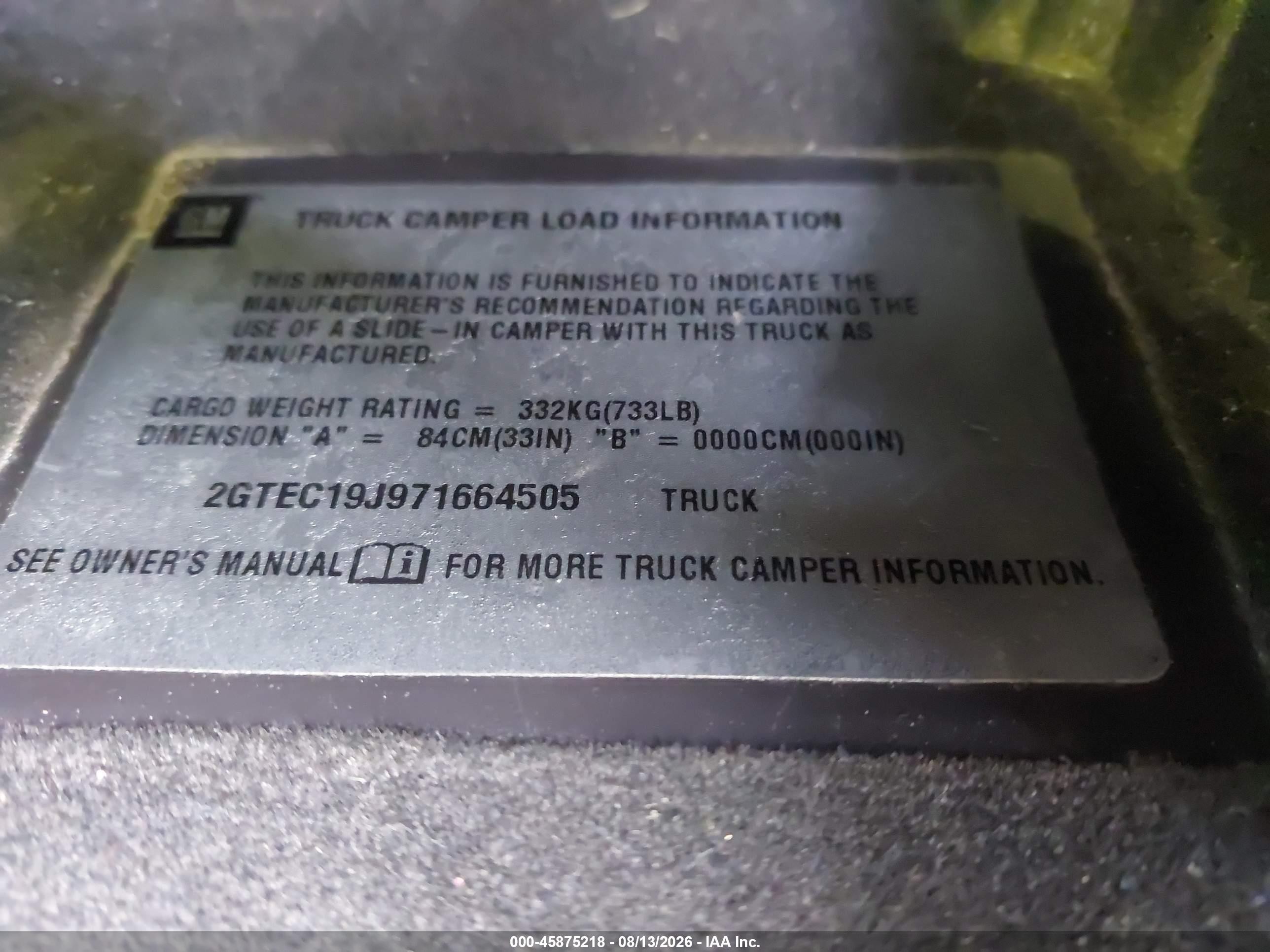 2007 Gmc Sierra 1500 Sle1 Gray vin: 2GTEC19J971664505