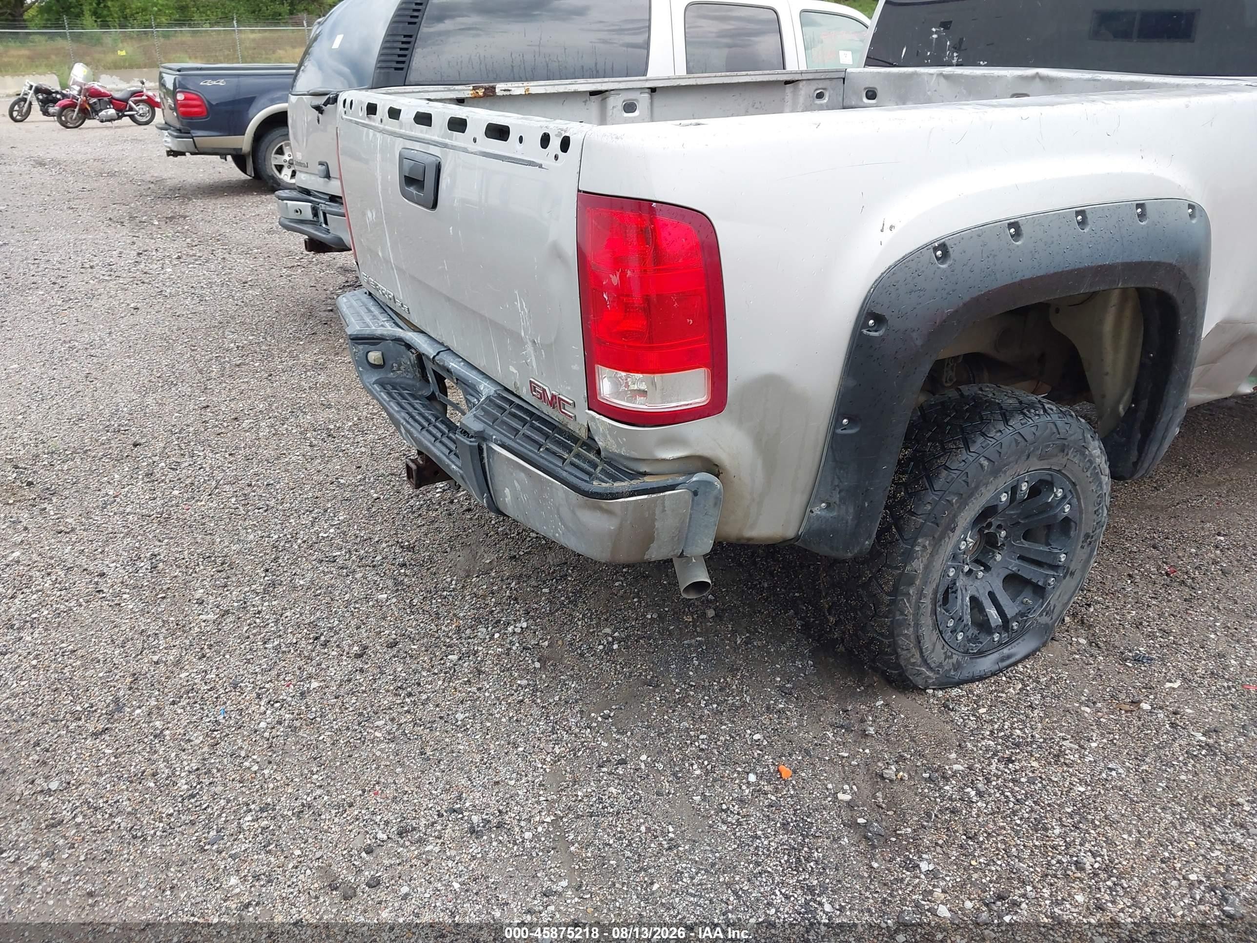 2007 Gmc Sierra 1500 Sle1 Gray vin: 2GTEC19J971664505