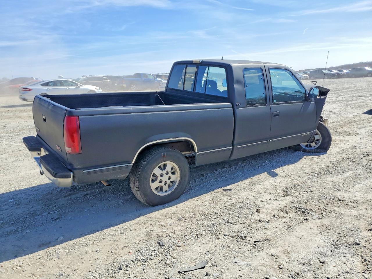 1992 Gmc Sierra C1500 Black vin: 2GTEC19K0N1516894