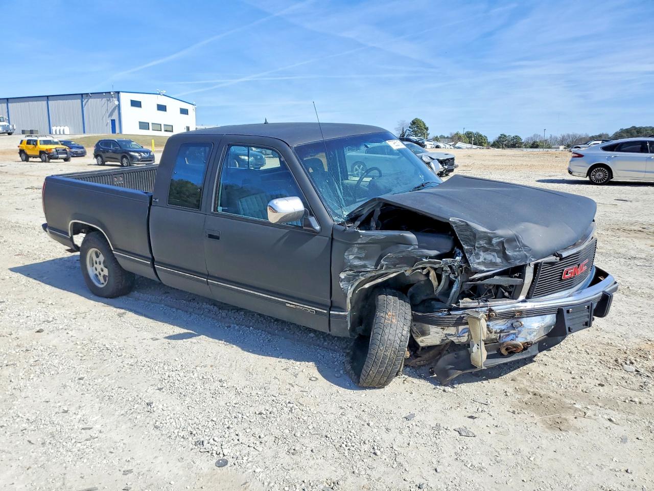 1992 Gmc Sierra C1500 Black vin: 2GTEC19K0N1516894
