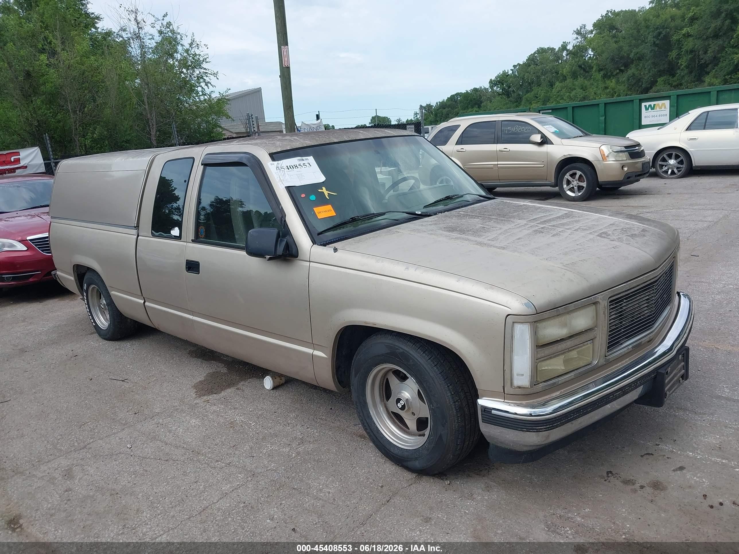 1992 Gmc Sierra C1500 Gold vin: 2GTEC19K0N1518693