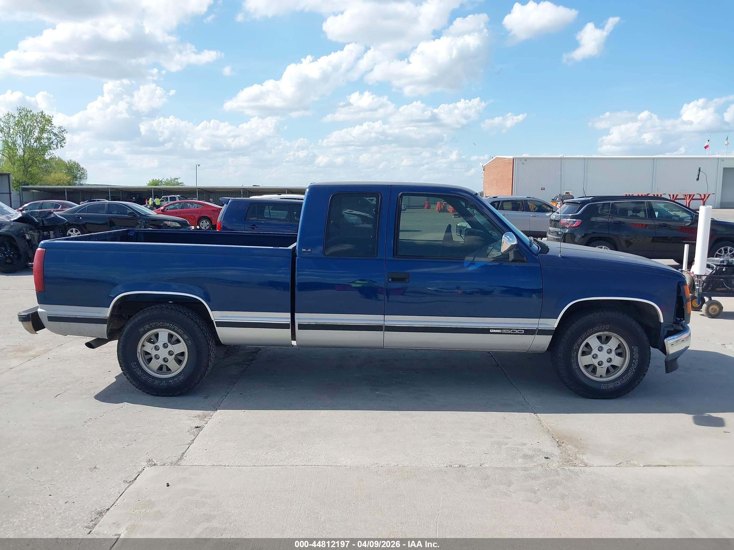 1994 Gmc Sierra C1500 Синий vin: 2GTEC19K0R1574574