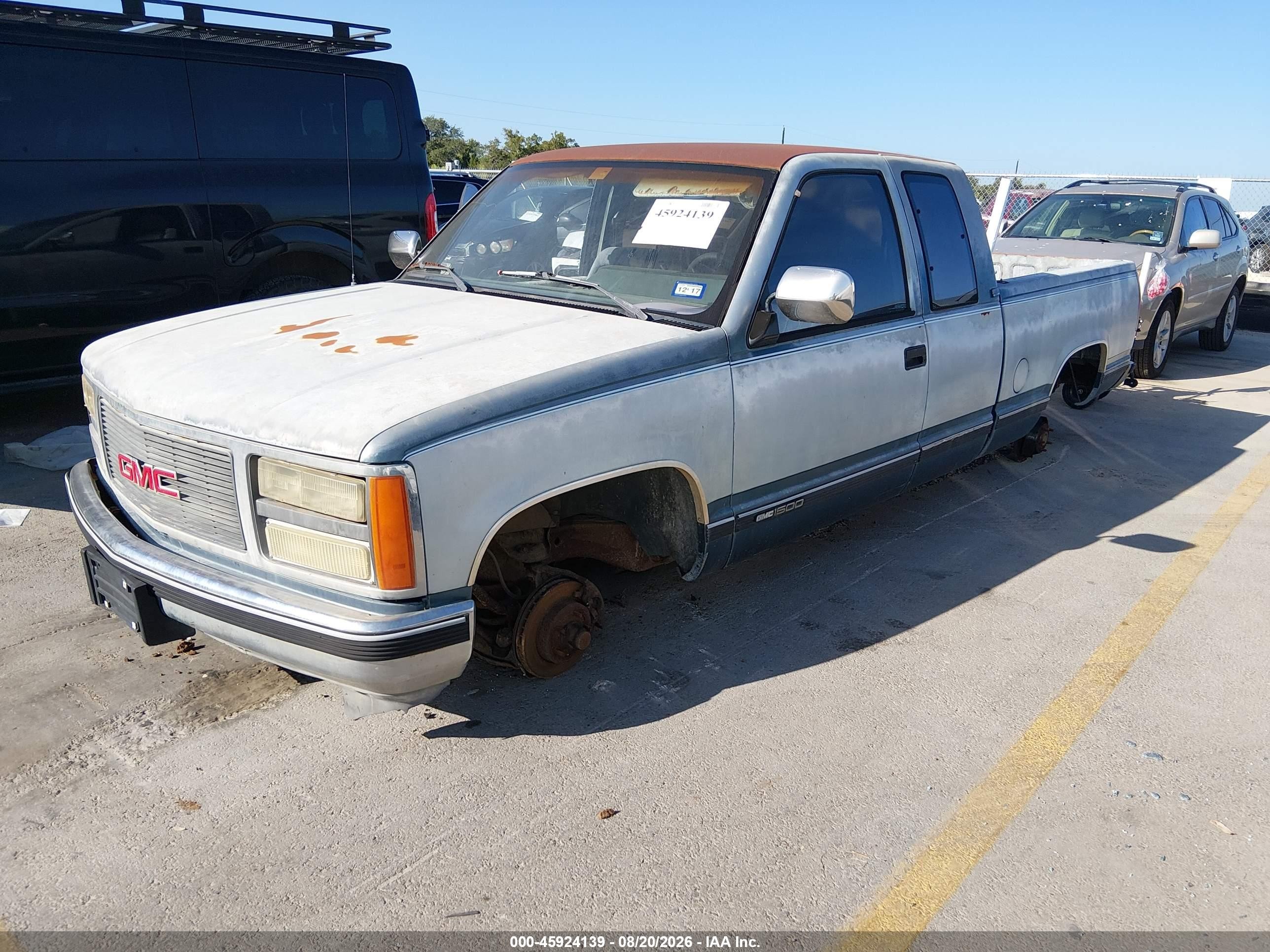 1990 Gmc Sierra C1500 Серый vin: 2GTEC19K1L1548816