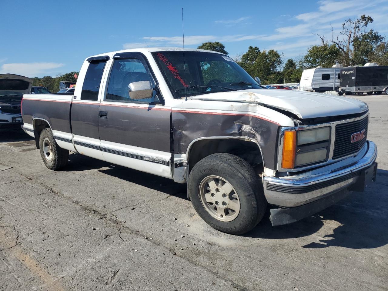 1992 Gmc Sierra C1500 Коричневый vin: 2GTEC19K1N1514362