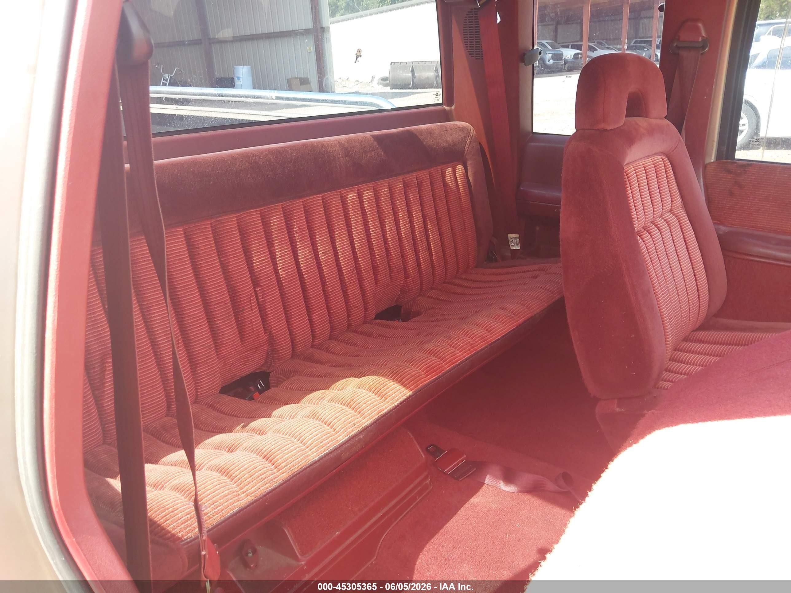 1992 Gmc Sierra C1500 Maroon vin: 2GTEC19K1N1516967