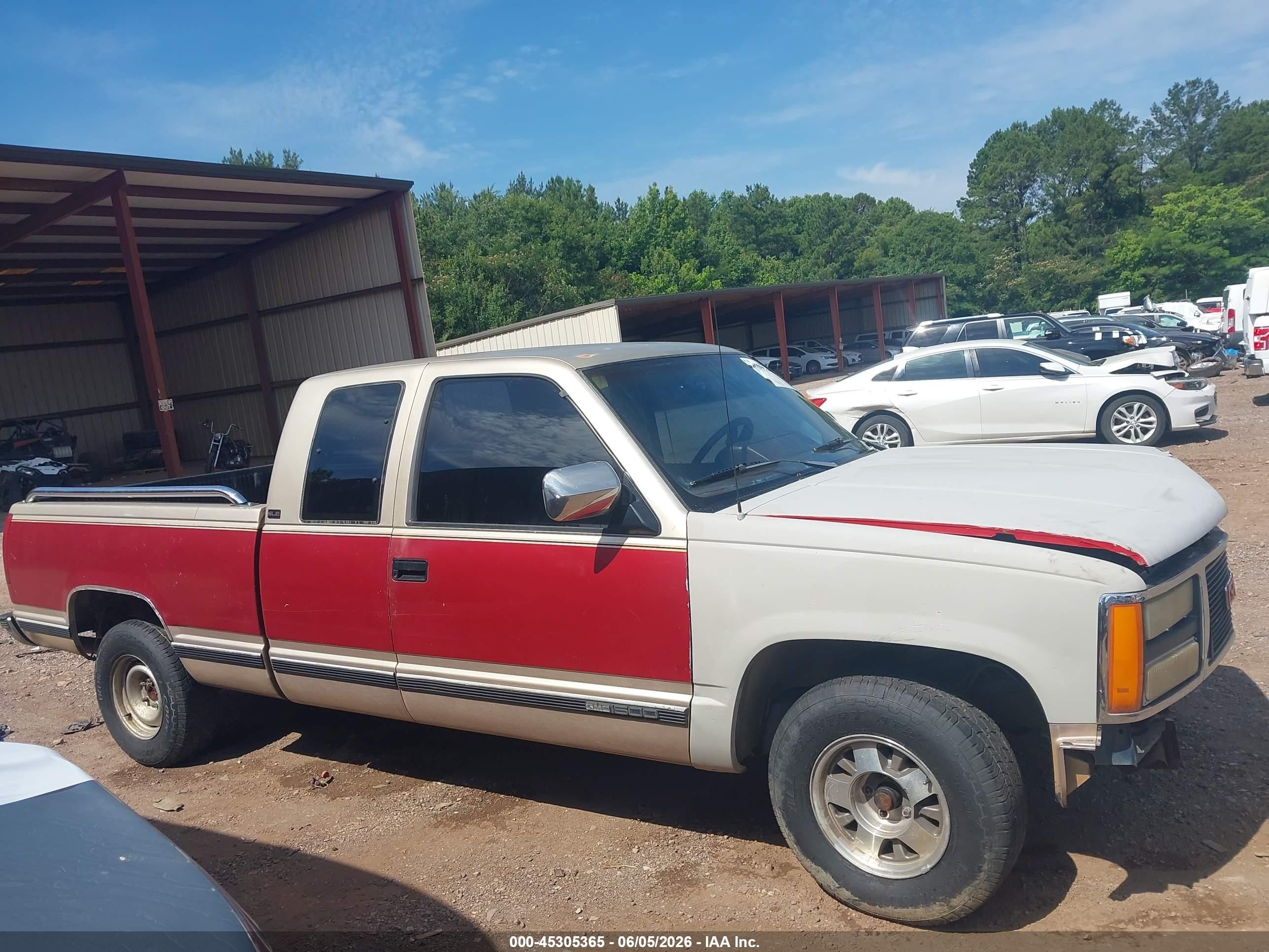 1992 Gmc Sierra C1500 Maroon vin: 2GTEC19K1N1516967