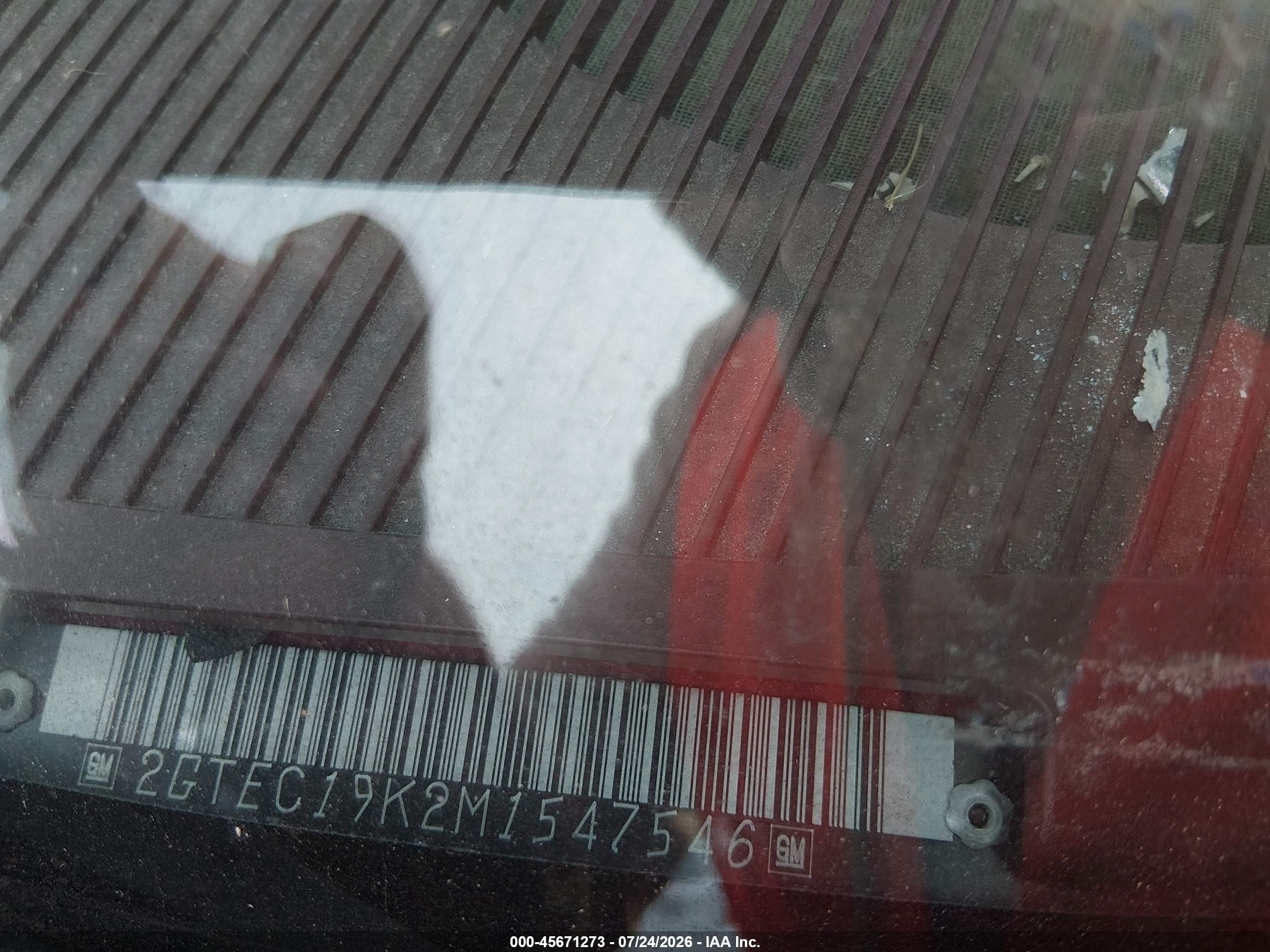 1991 Gmc Sierra C1500 Red vin: 2GTEC19K2M1547546