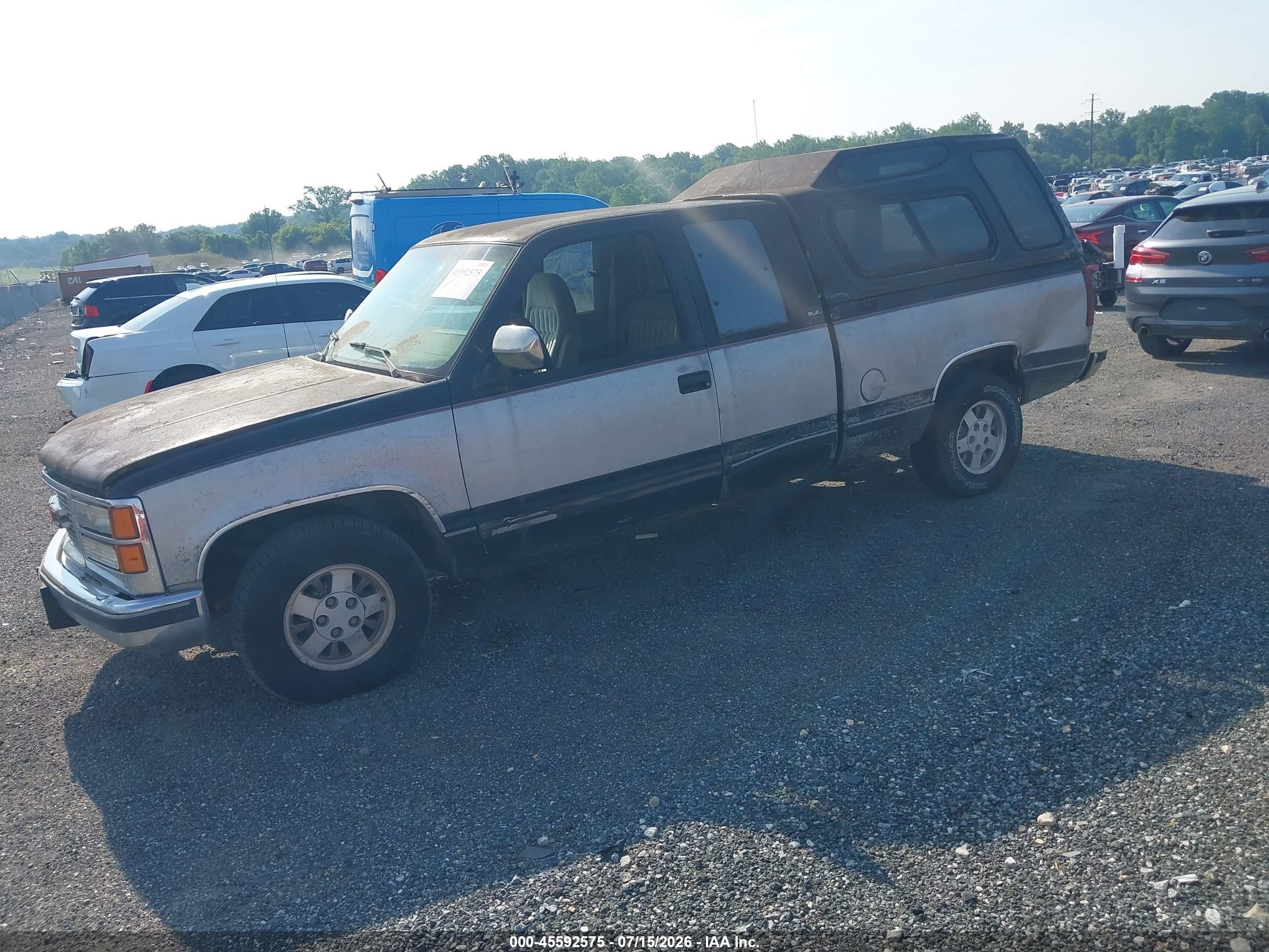1994 Gmc Sierra C1500 Black vin: 2GTEC19K3R1506608