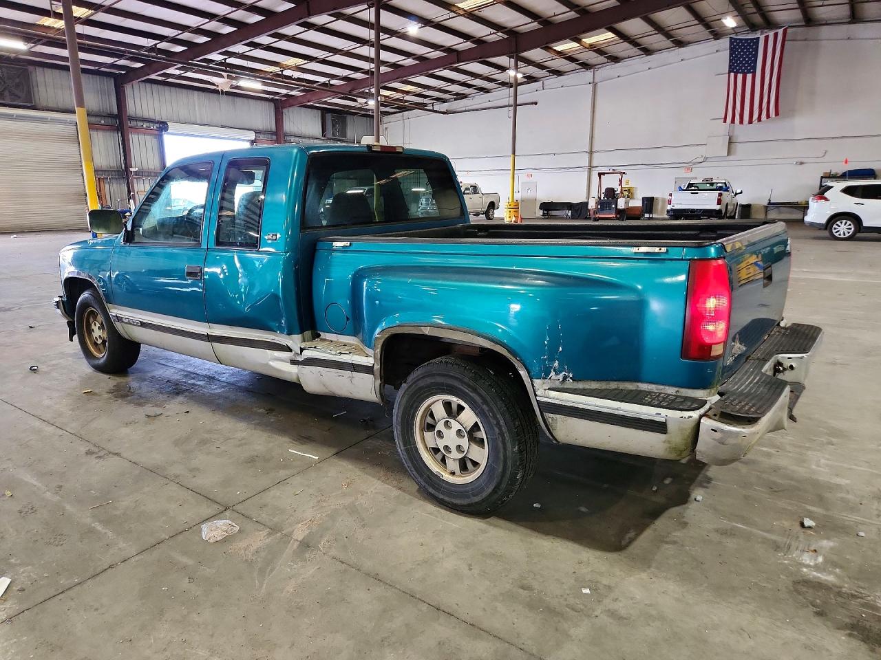 1994 Gmc Sierra C1500 Green vin: 2GTEC19K3R1590302