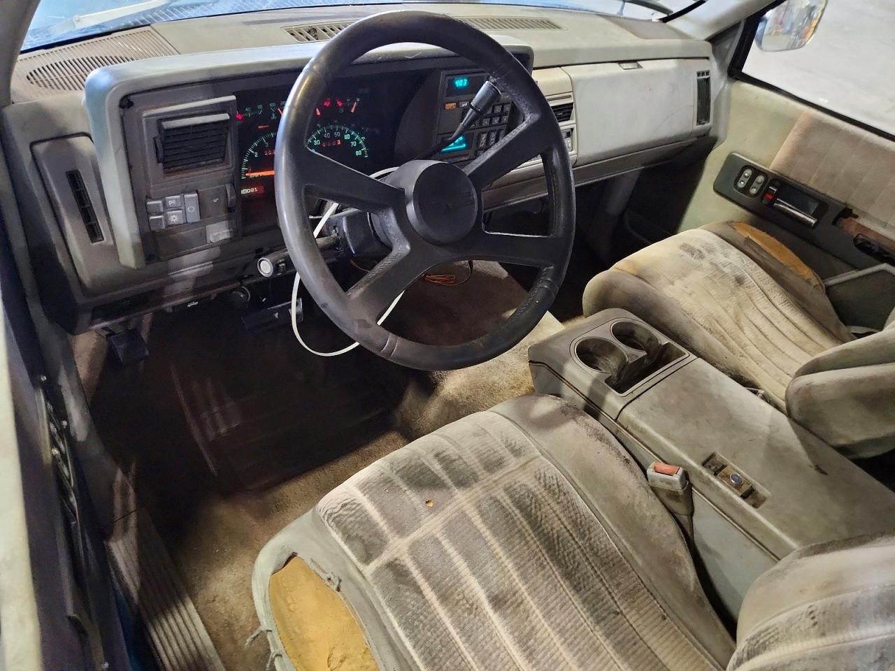 1994 Gmc Sierra C1500 Green vin: 2GTEC19K3R1590302