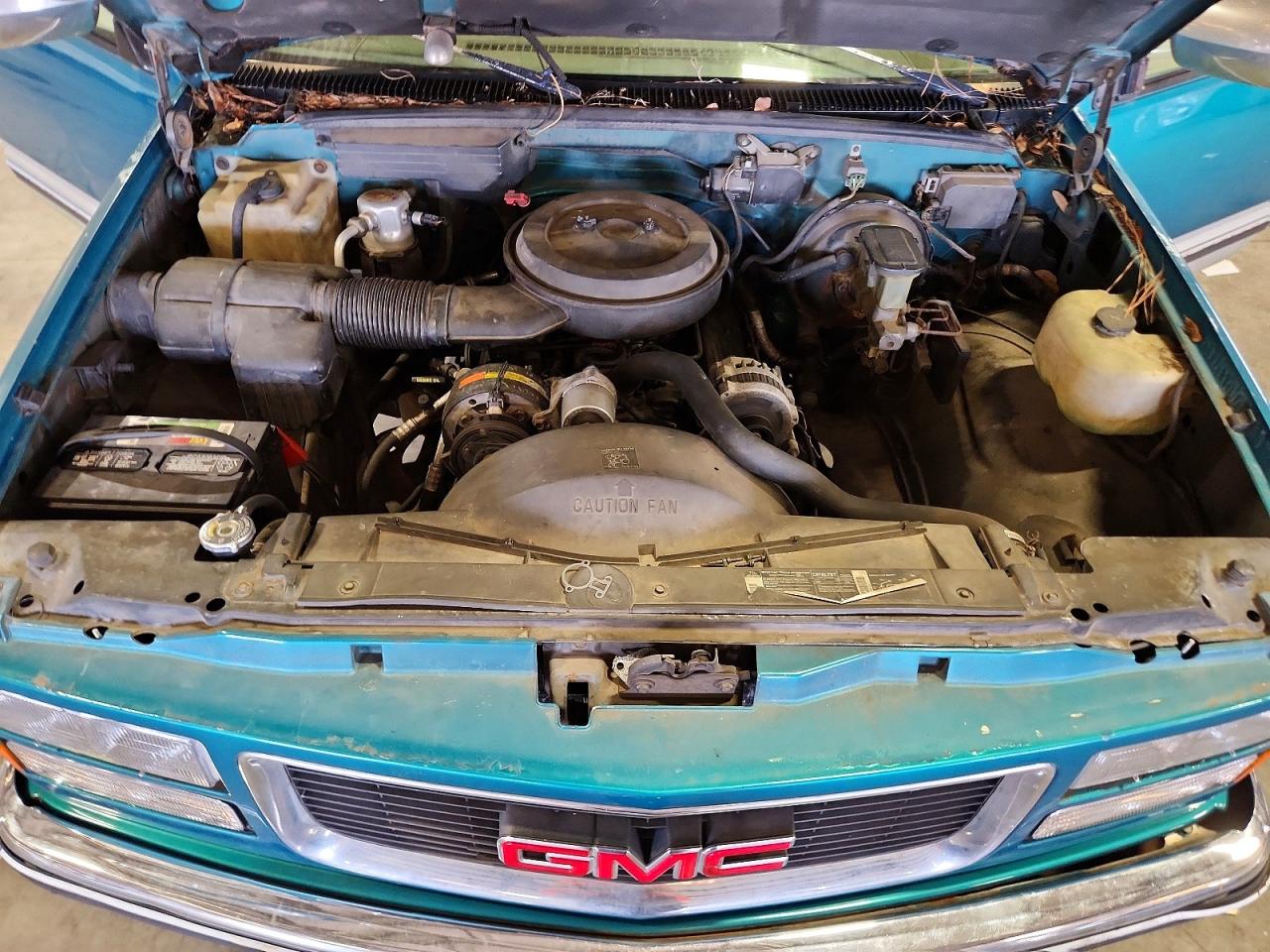 1994 Gmc Sierra C1500 Green vin: 2GTEC19K3R1590302