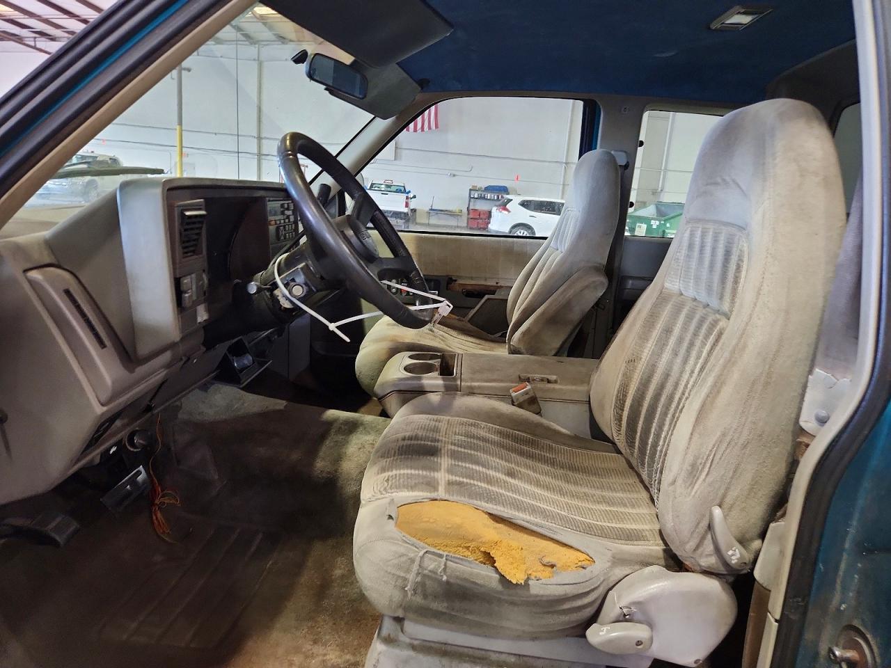 1994 Gmc Sierra C1500 Green vin: 2GTEC19K3R1590302