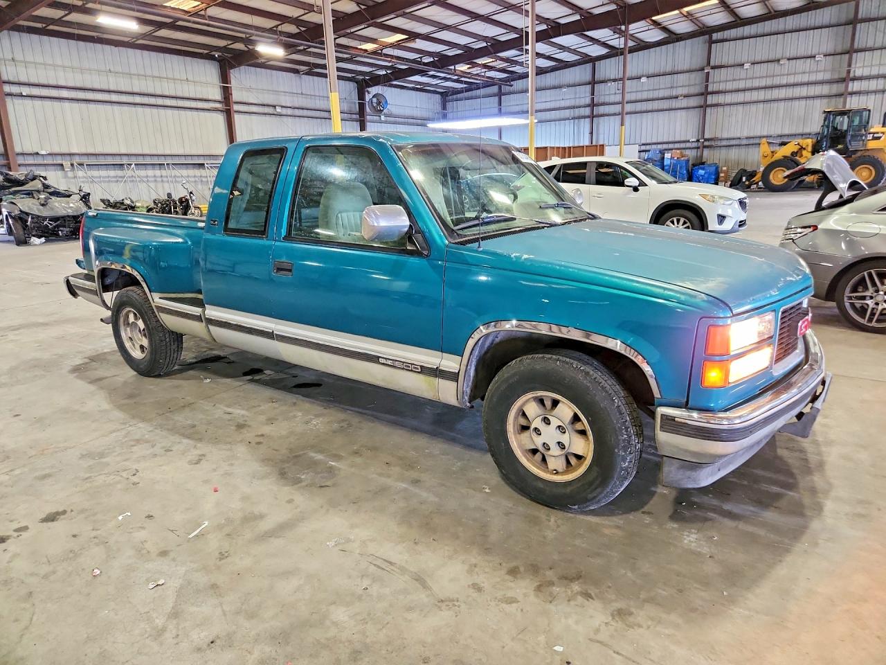 1994 Gmc Sierra C1500 Green vin: 2GTEC19K3R1590302