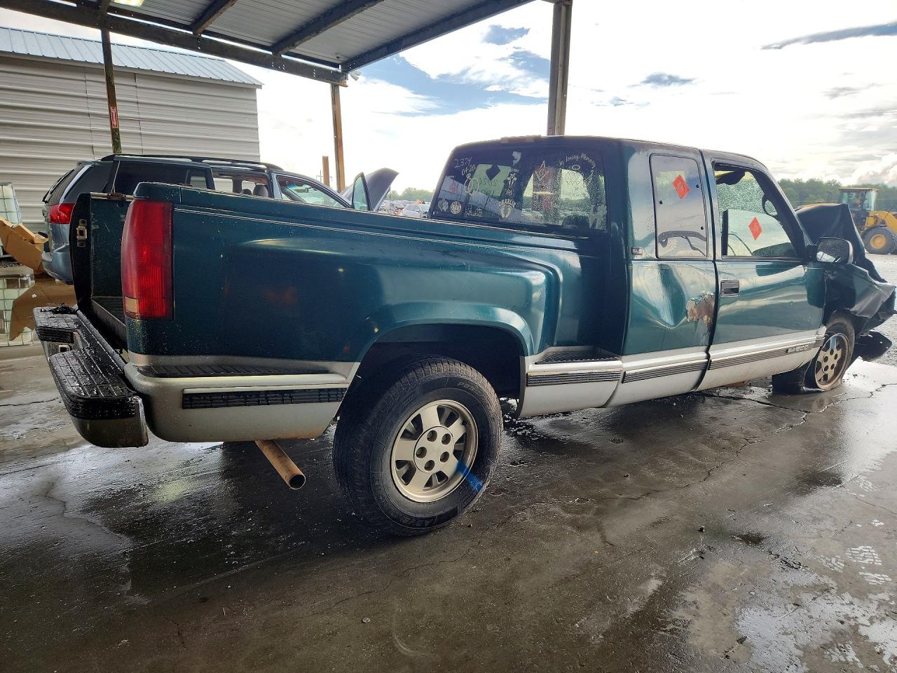 1995 Gmc Sierra C1500 Green vin: 2GTEC19K4S1512374